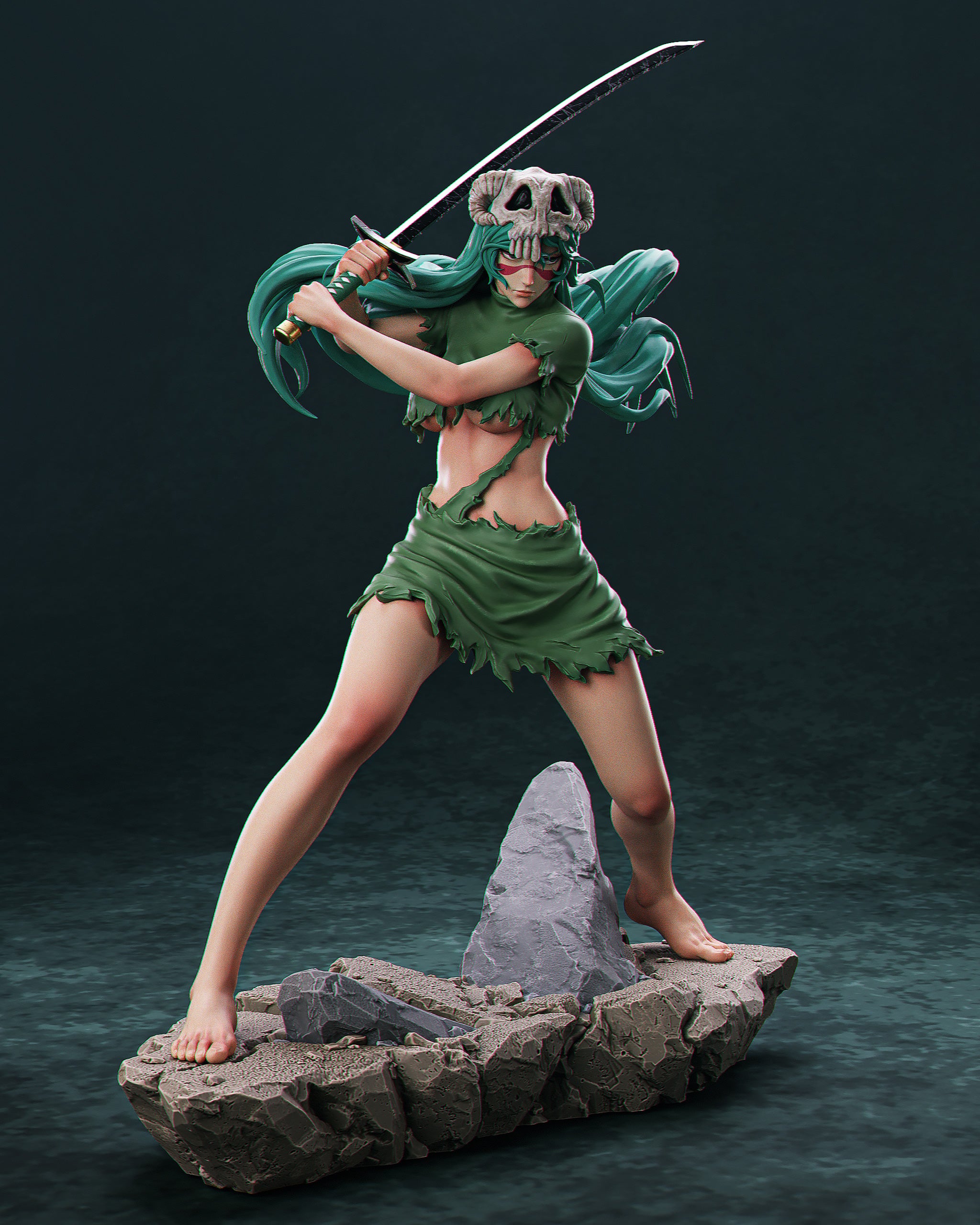 The Gentle Espada | Maximum Detailed 12K 3D printed figure