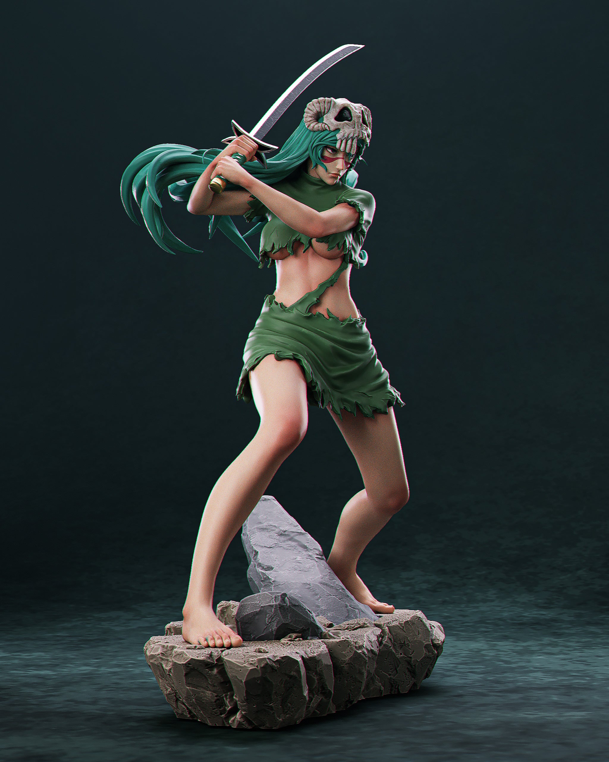 The Gentle Espada | Maximum Detailed 12K 3D printed figure