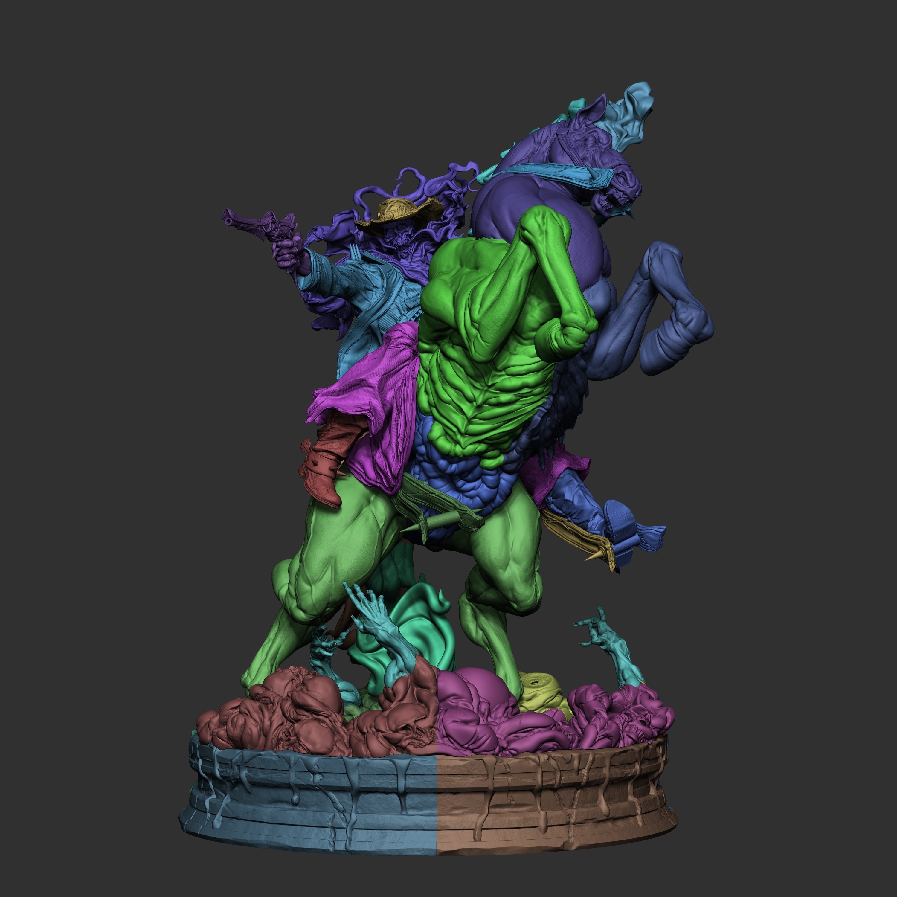 The Rider Statue