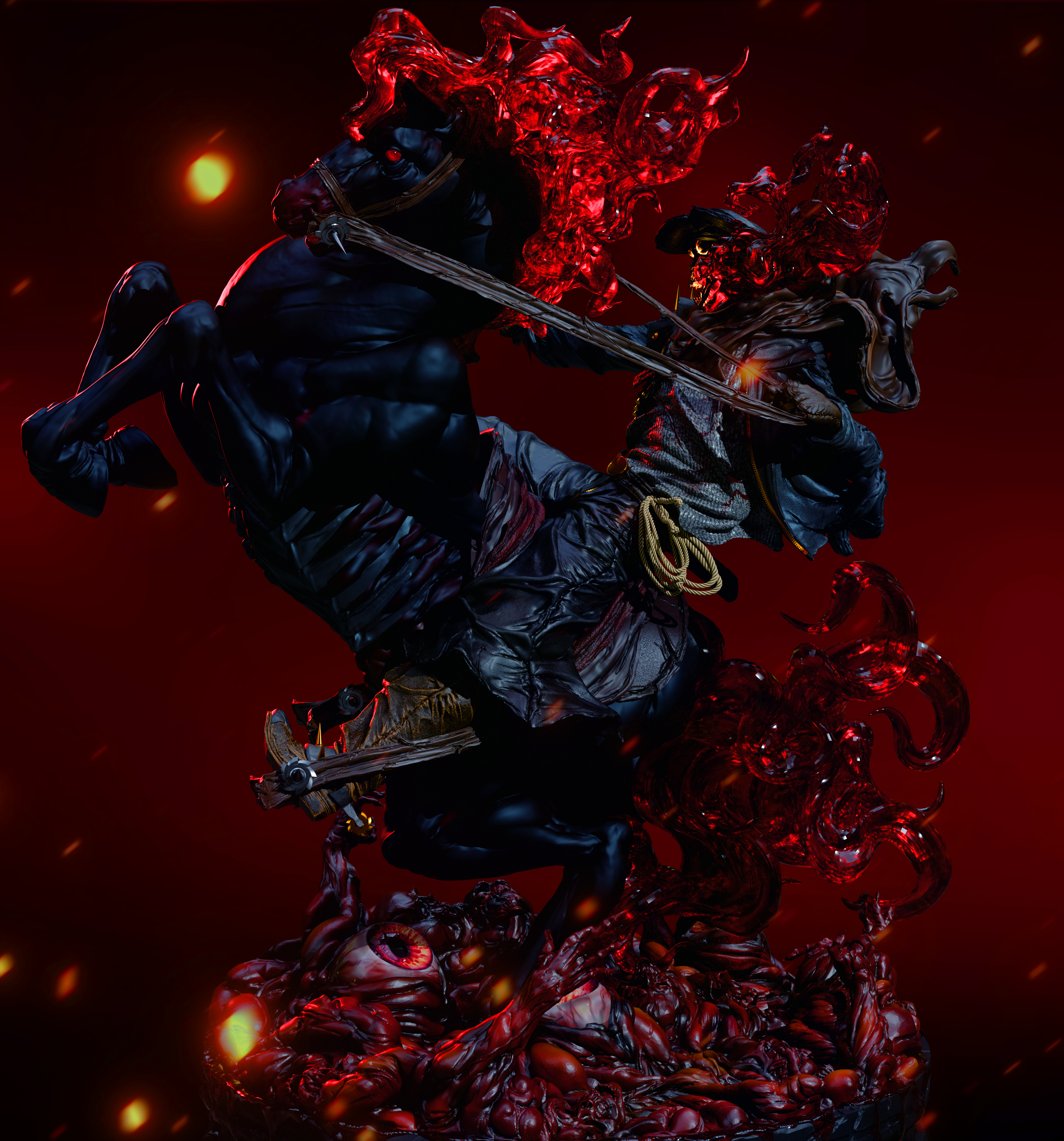 The Rider Statue