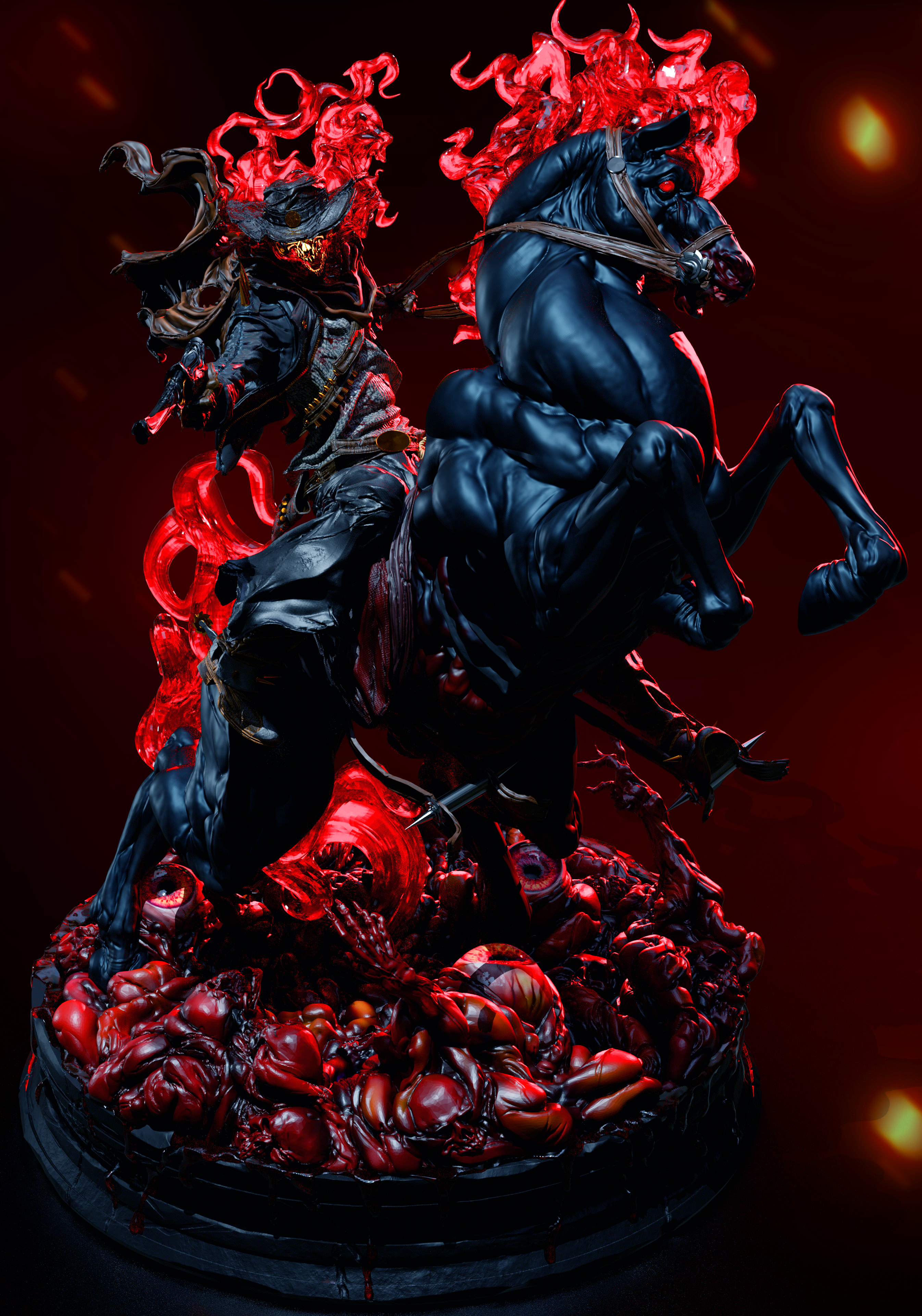 The Rider Statue
