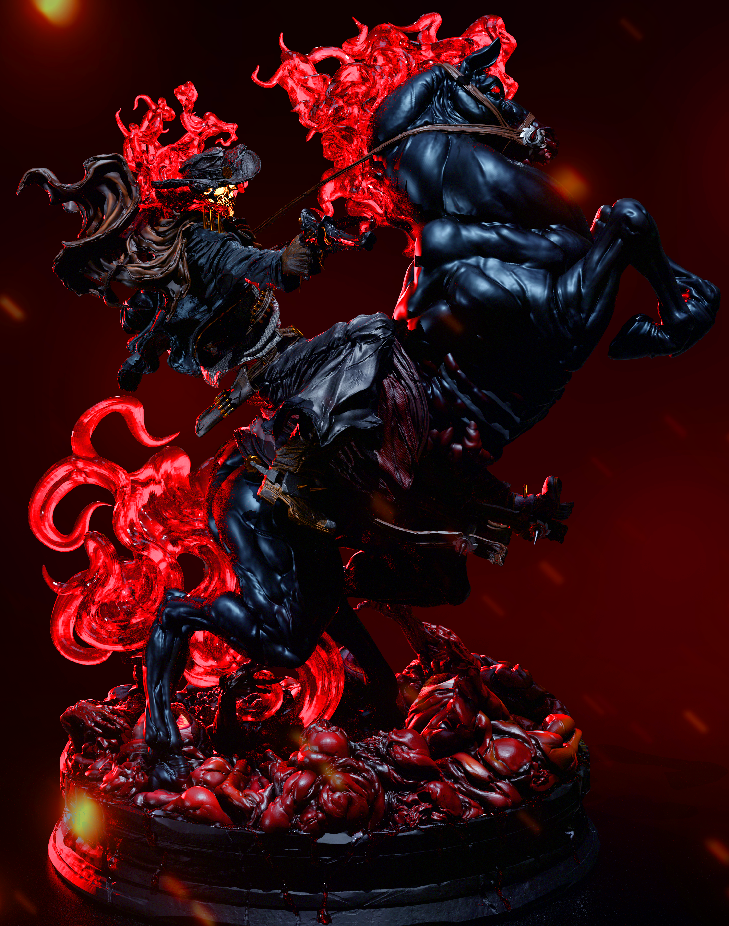 The Rider Statue