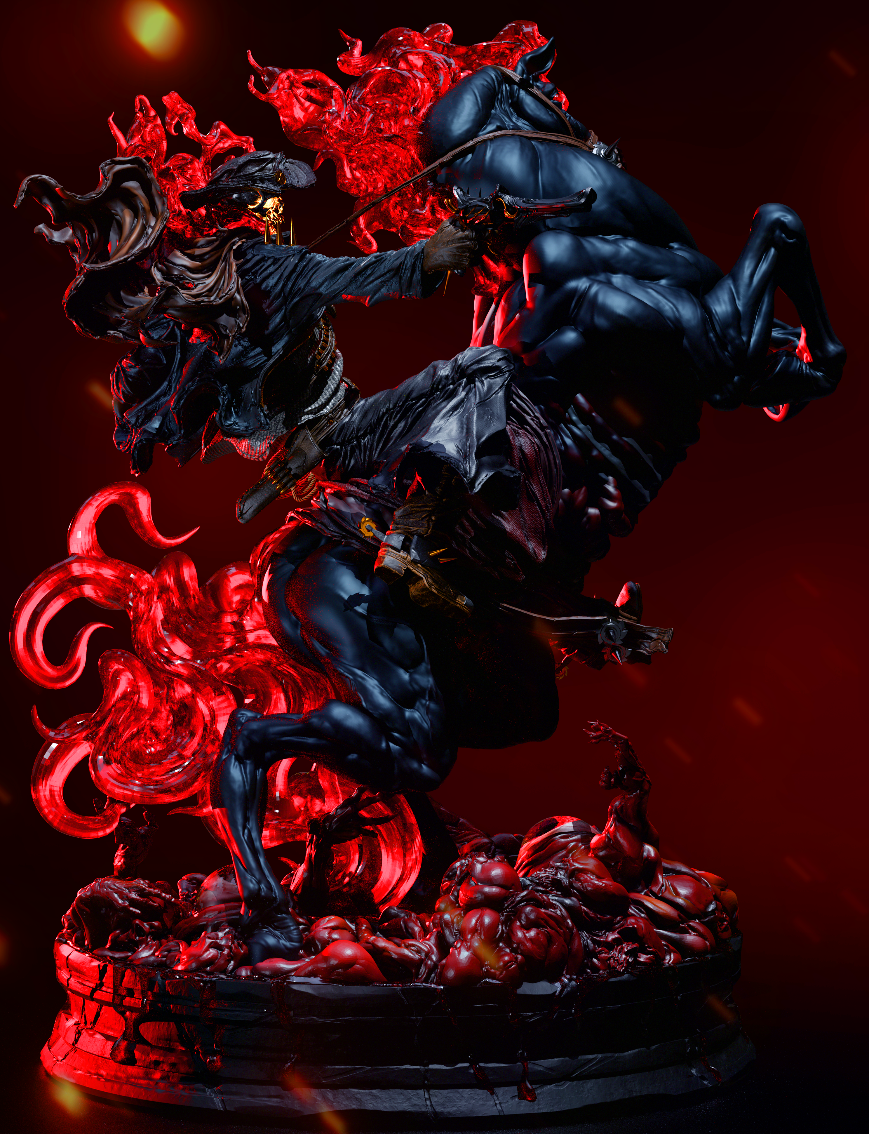The Rider Statue