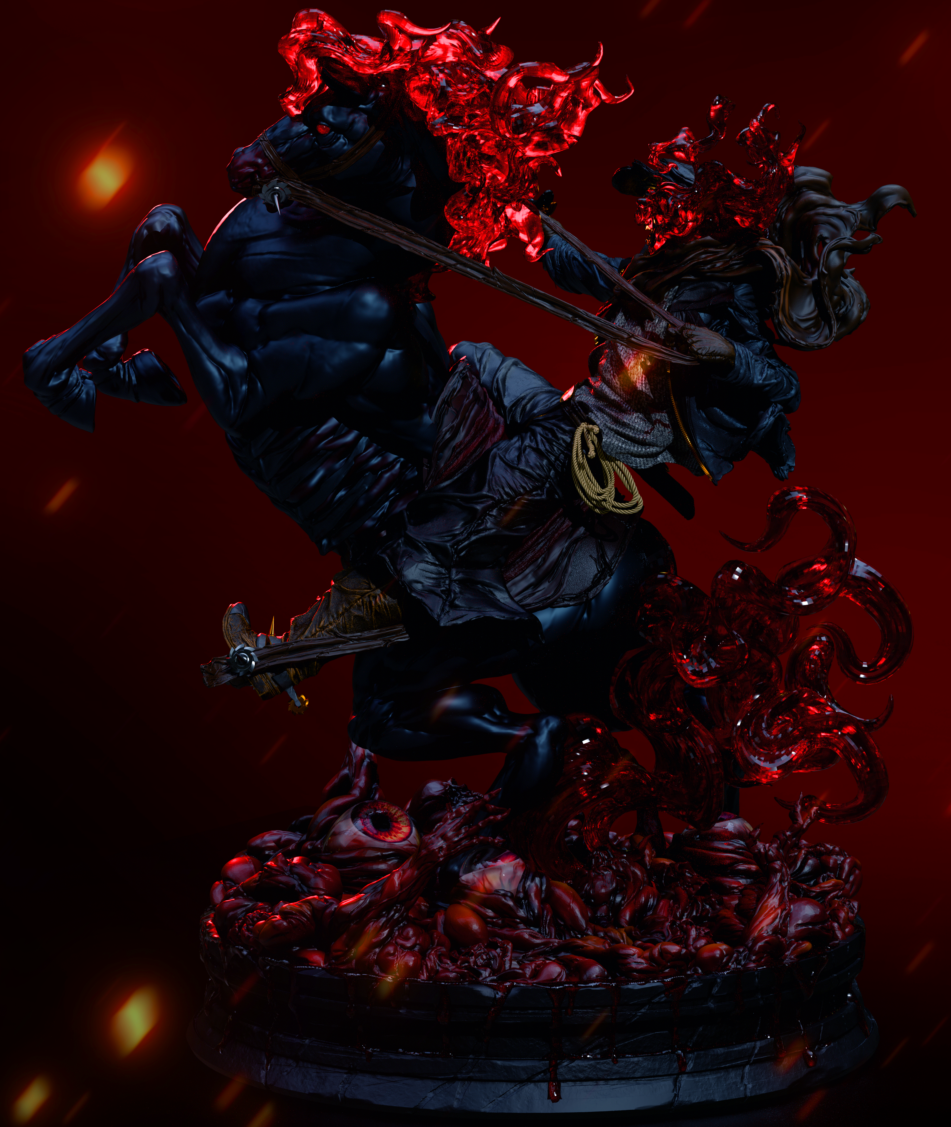 The Rider Statue
