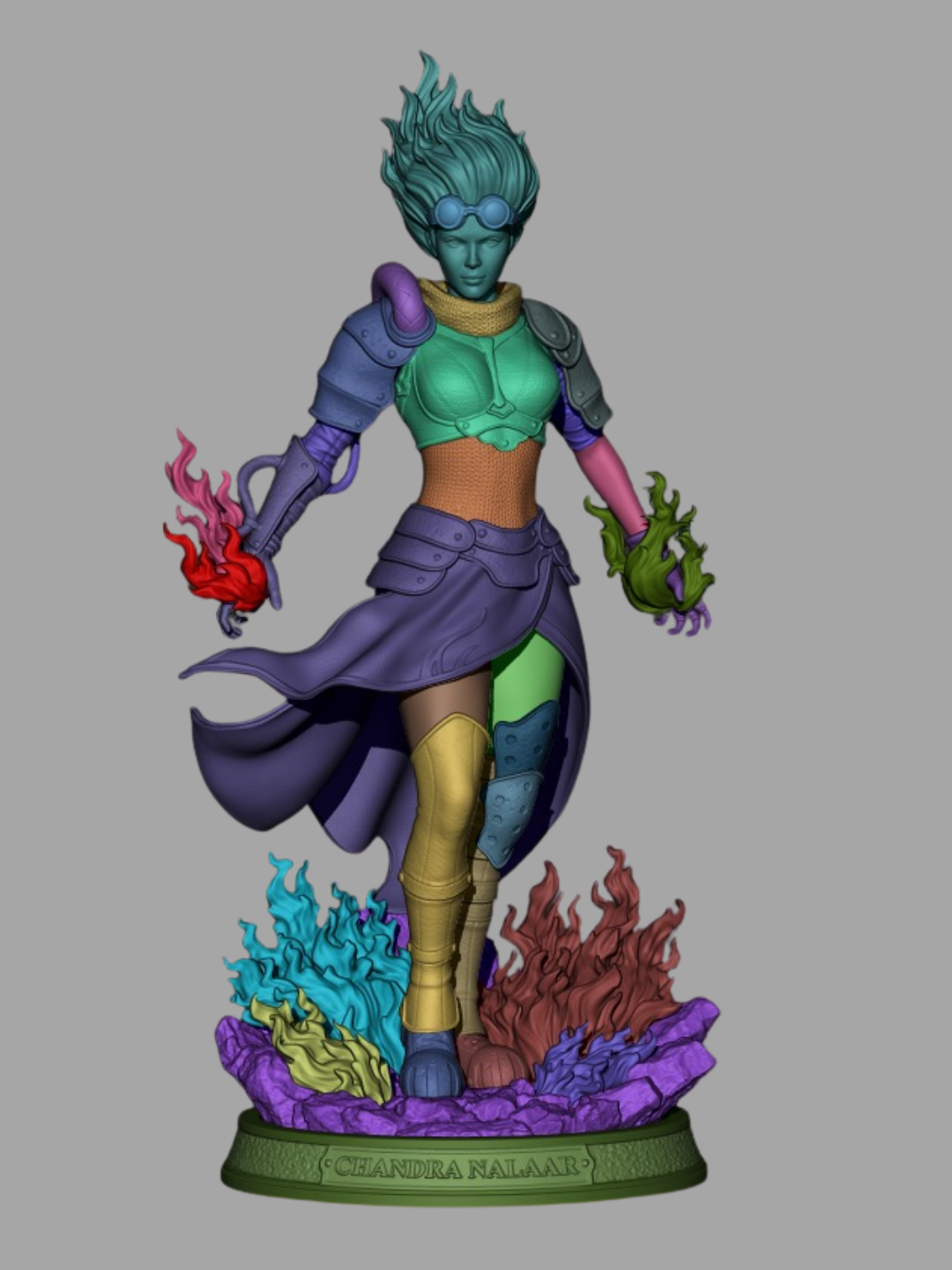 The Pyromancer Statue