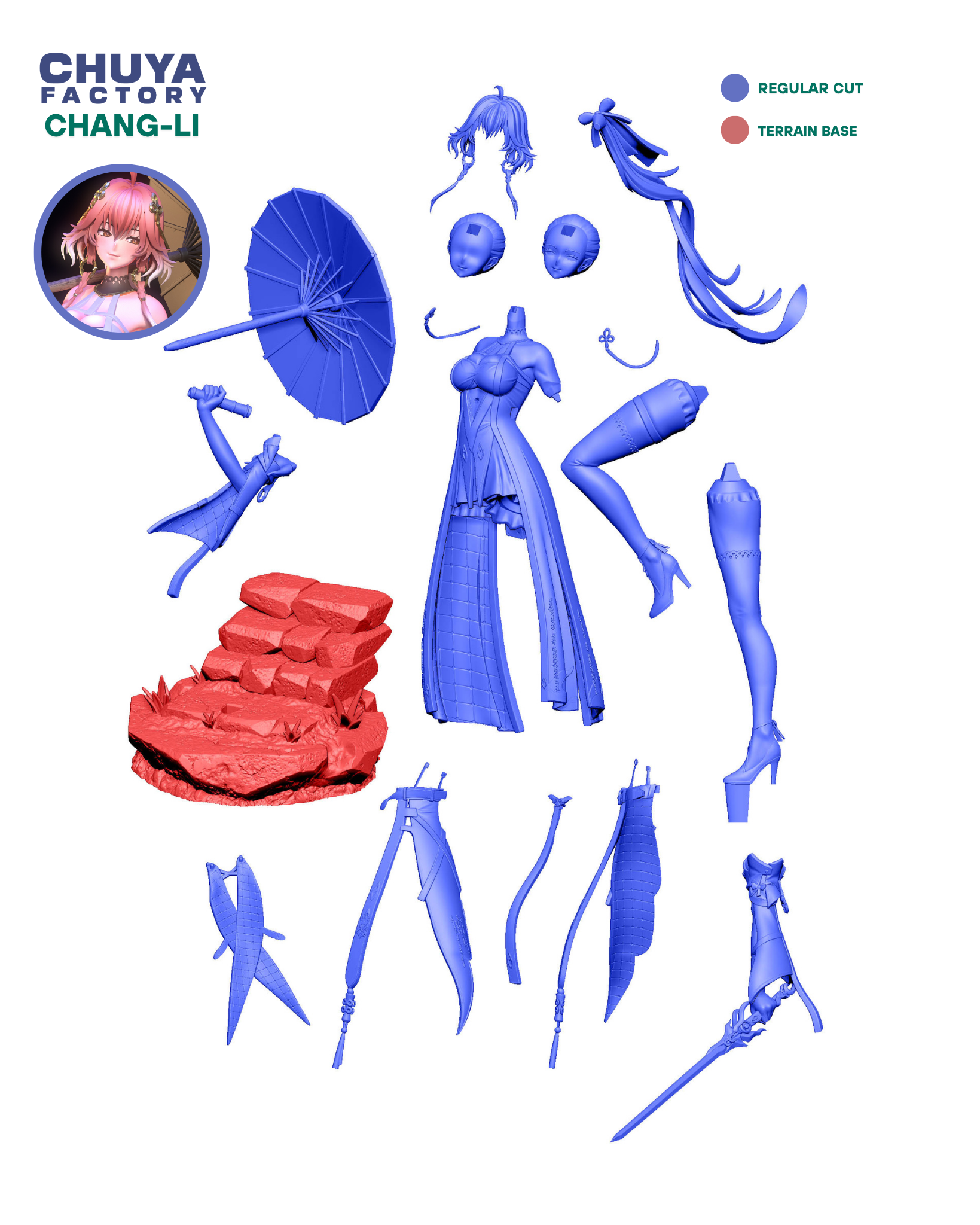 The Secretary General | Maximum Detailed 12K 3D printed figure