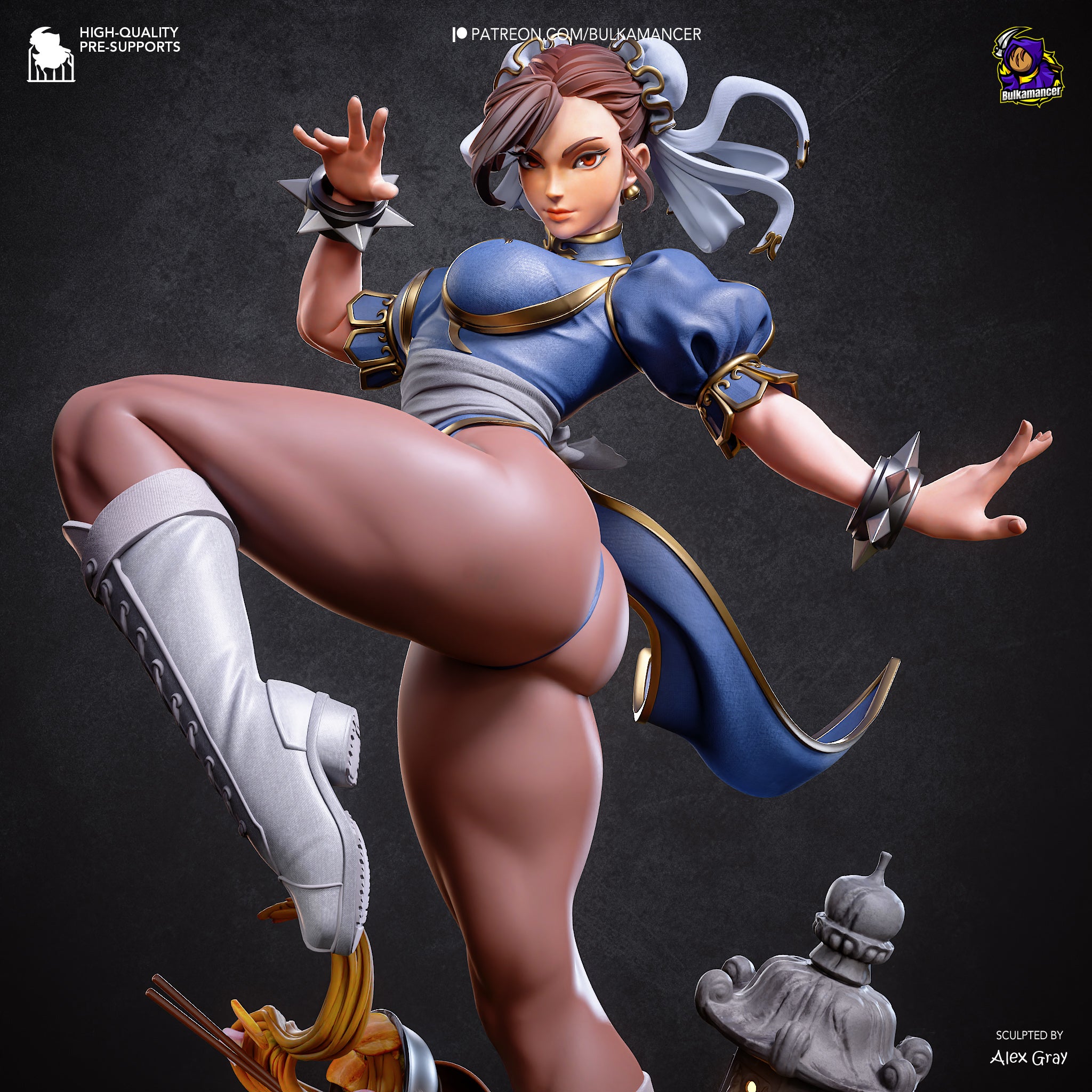 Martial Arts Master Statue