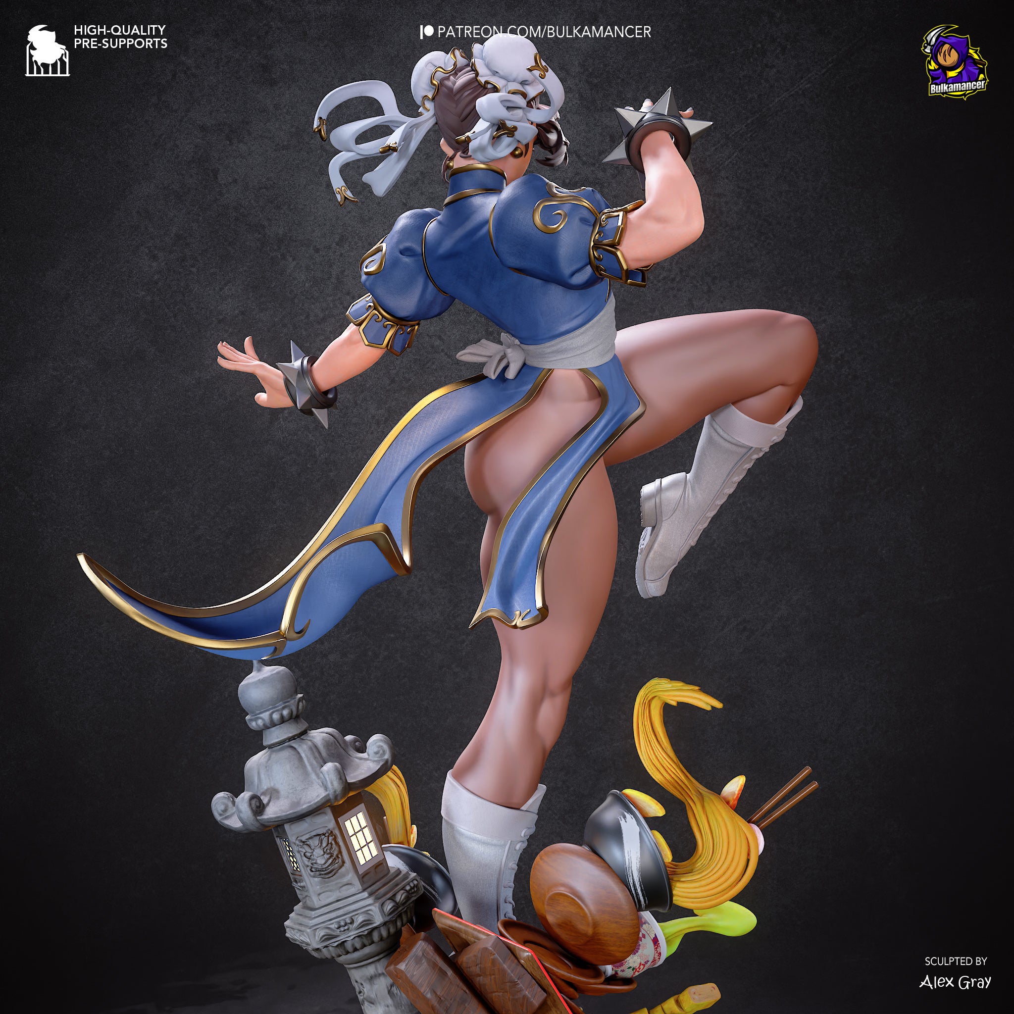 Martial Arts Master Statue