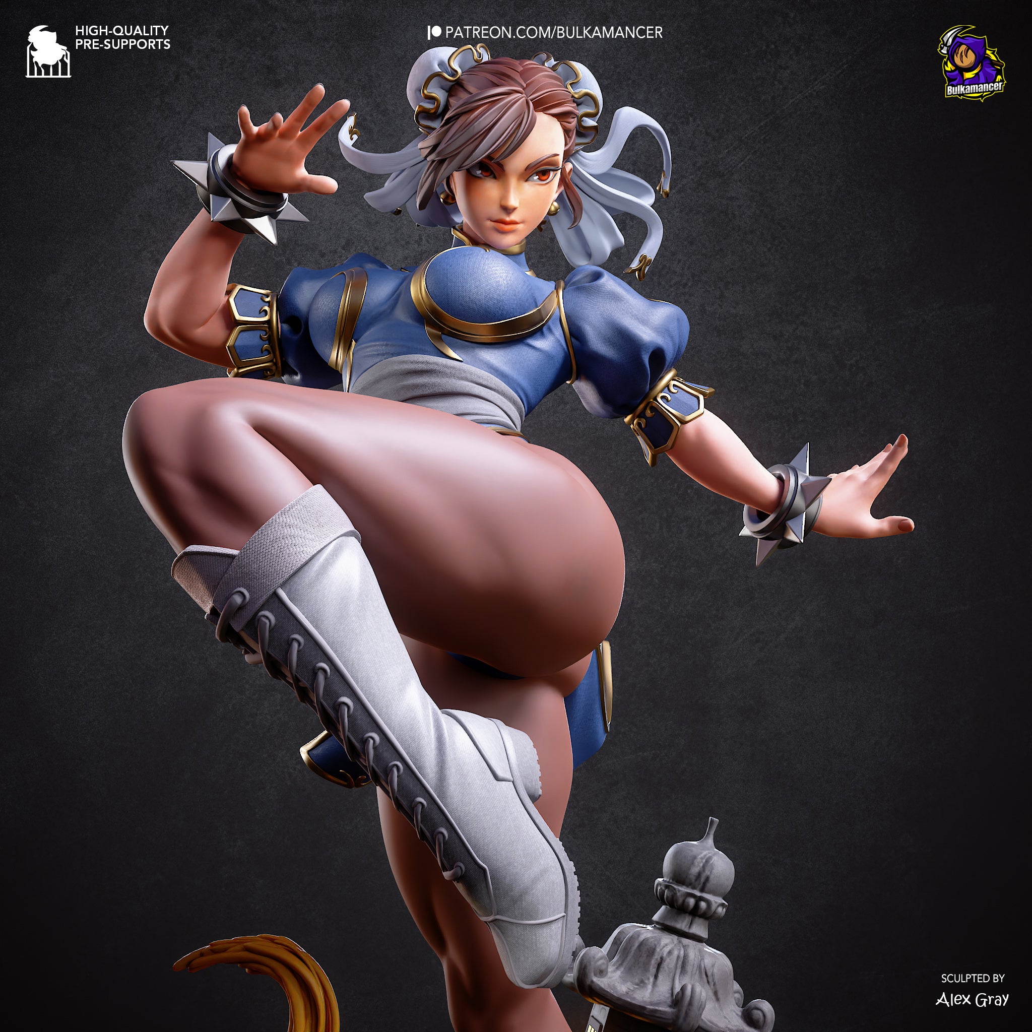 Martial Arts Master Statue