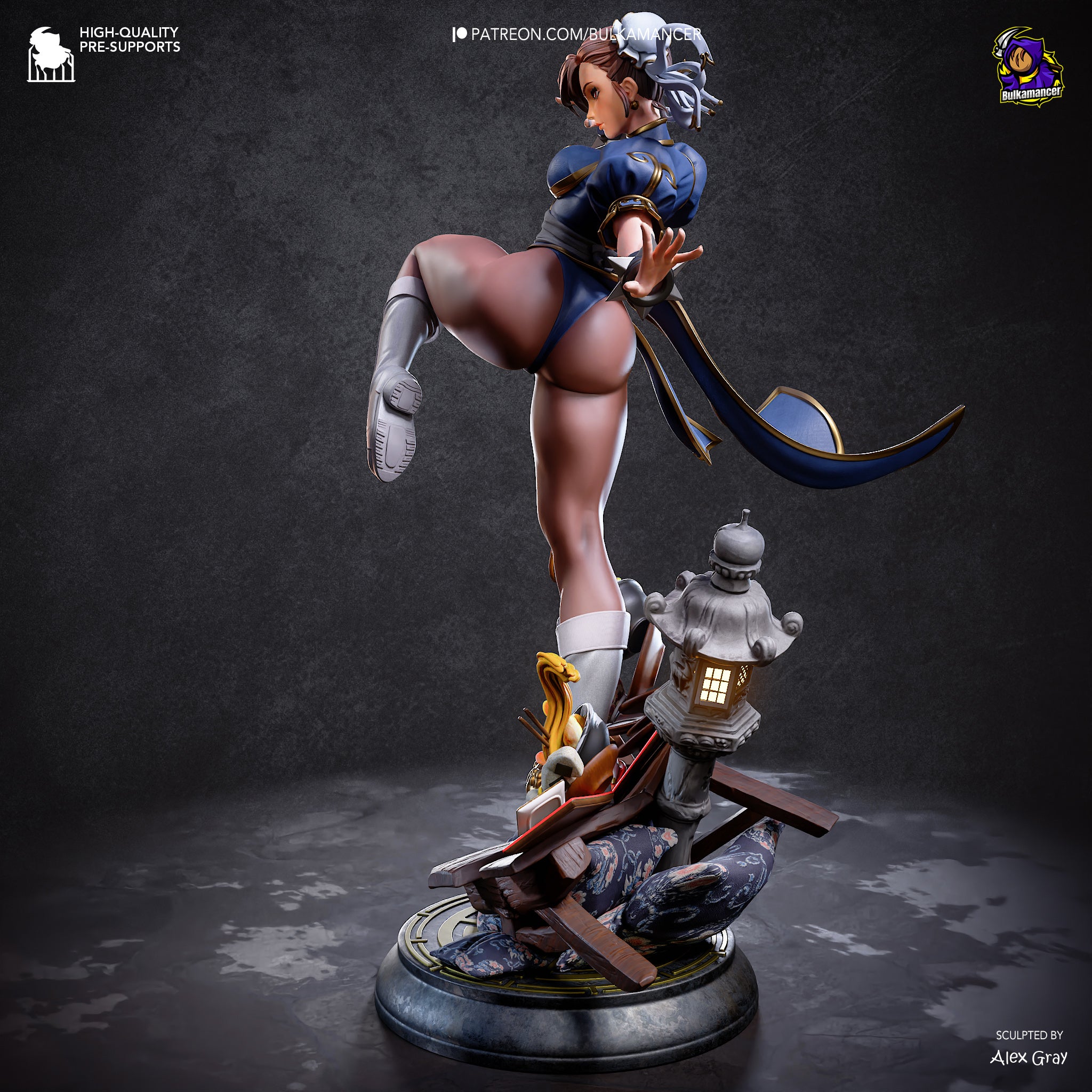 Martial Arts Master Statue