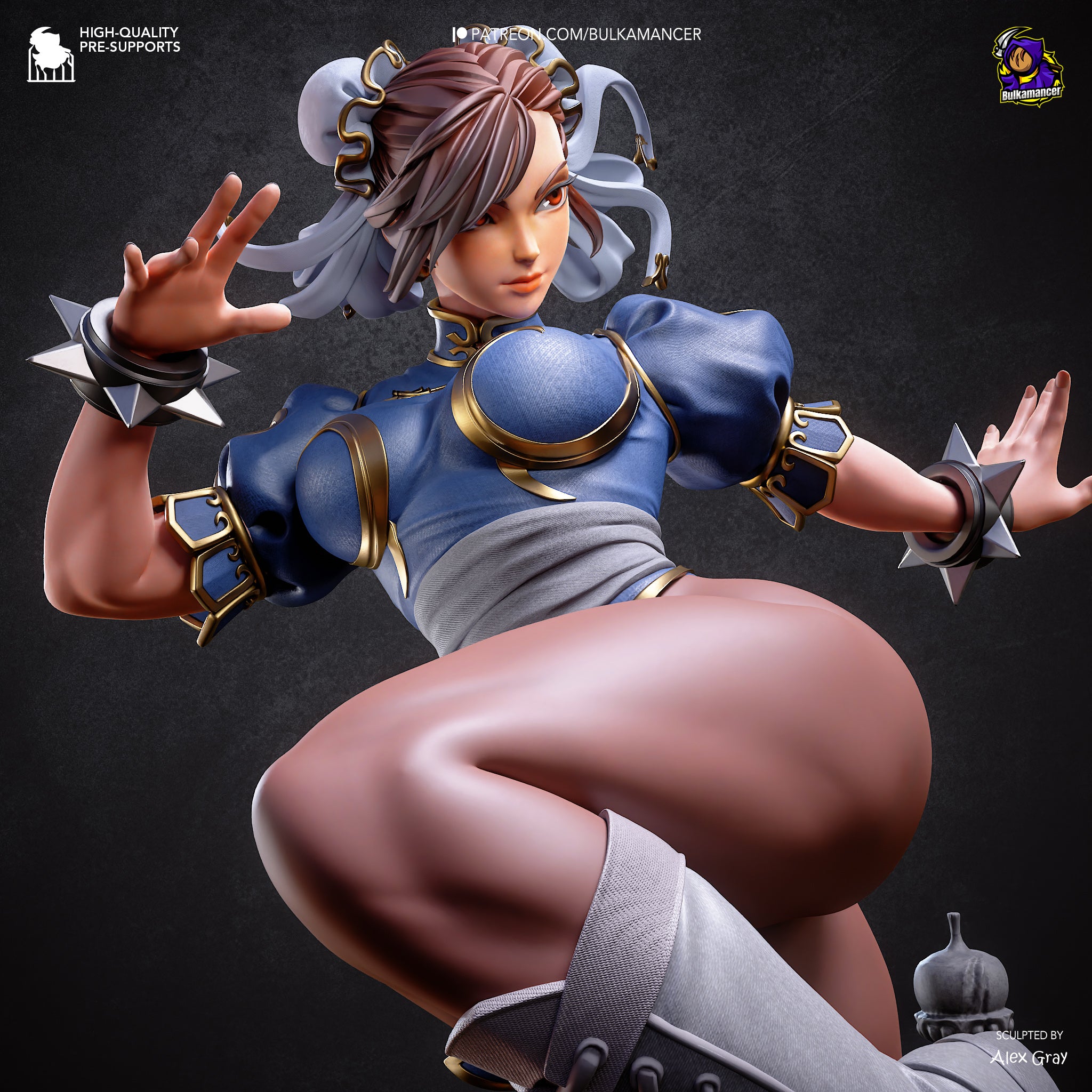 Martial Arts Master Statue