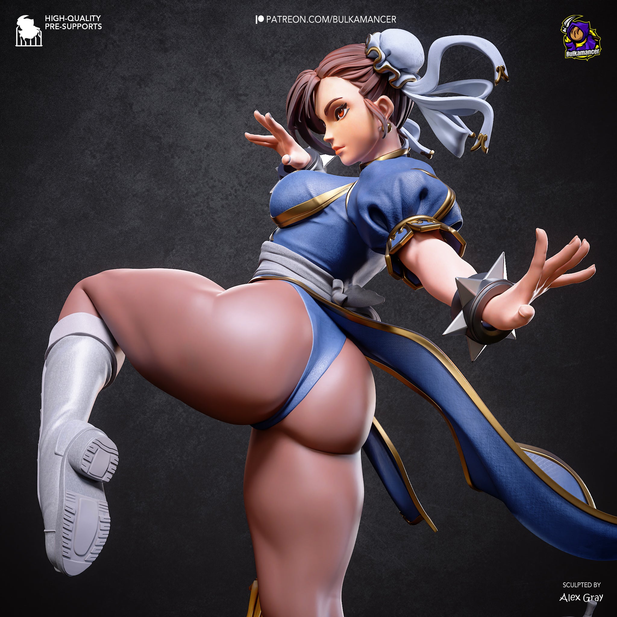 Martial Arts Master Statue