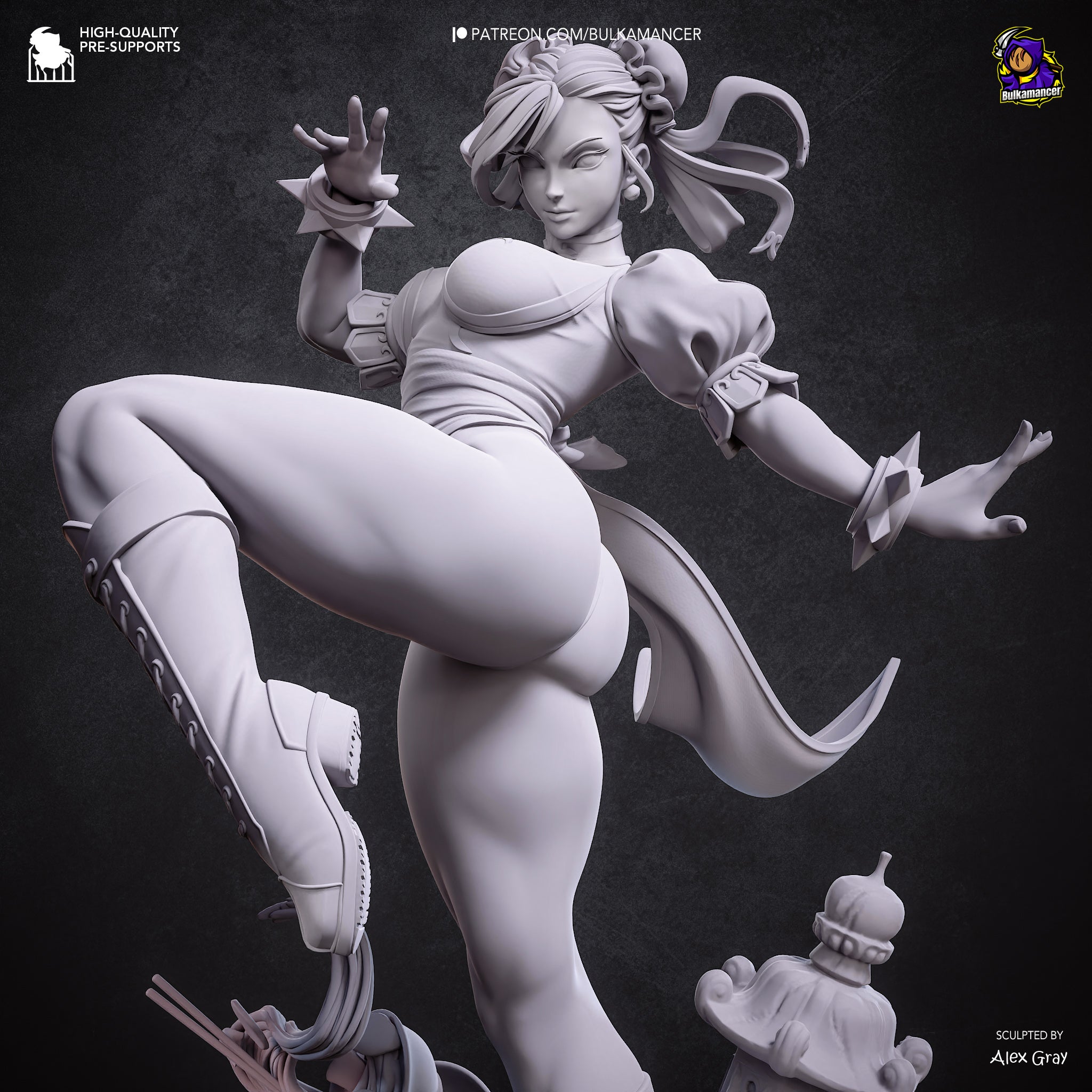 Martial Arts Master Statue