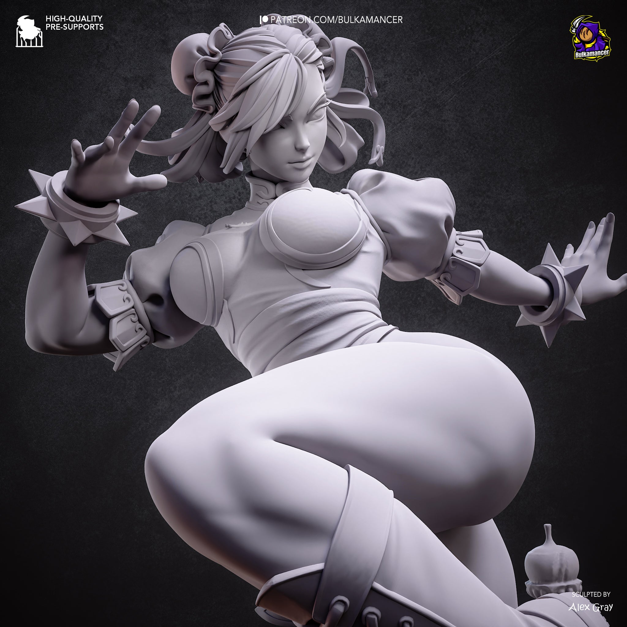Martial Arts Master Statue