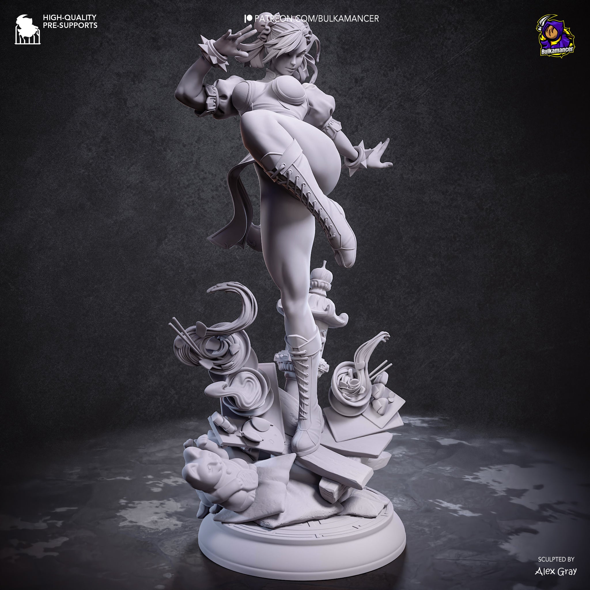 Martial Arts Master Statue