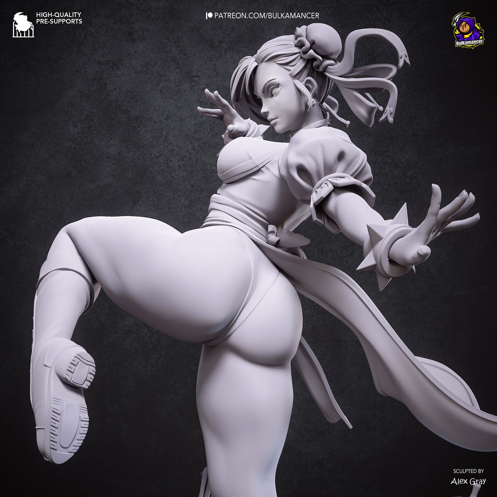 Martial Arts Master Statue