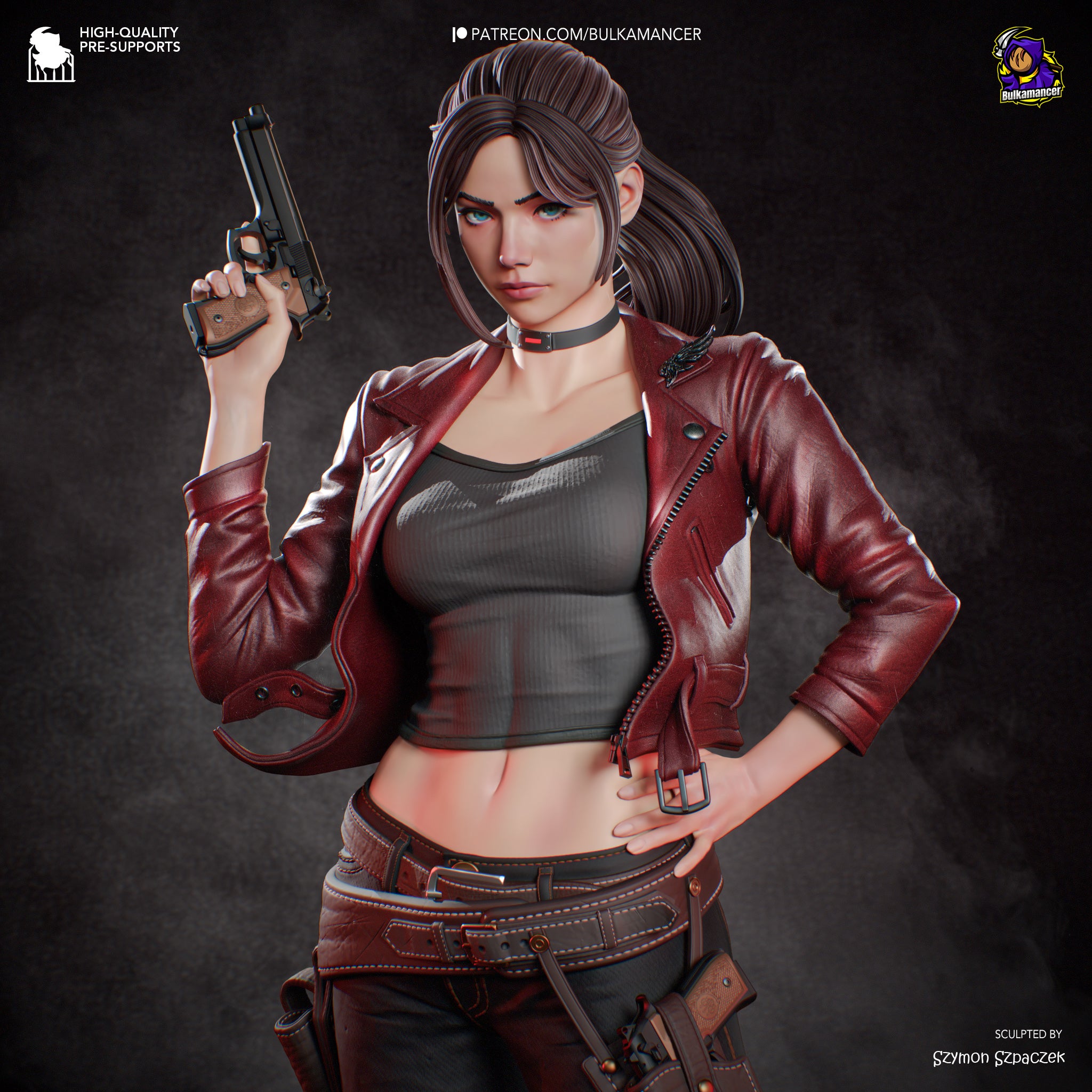 Claire Redfield Statue