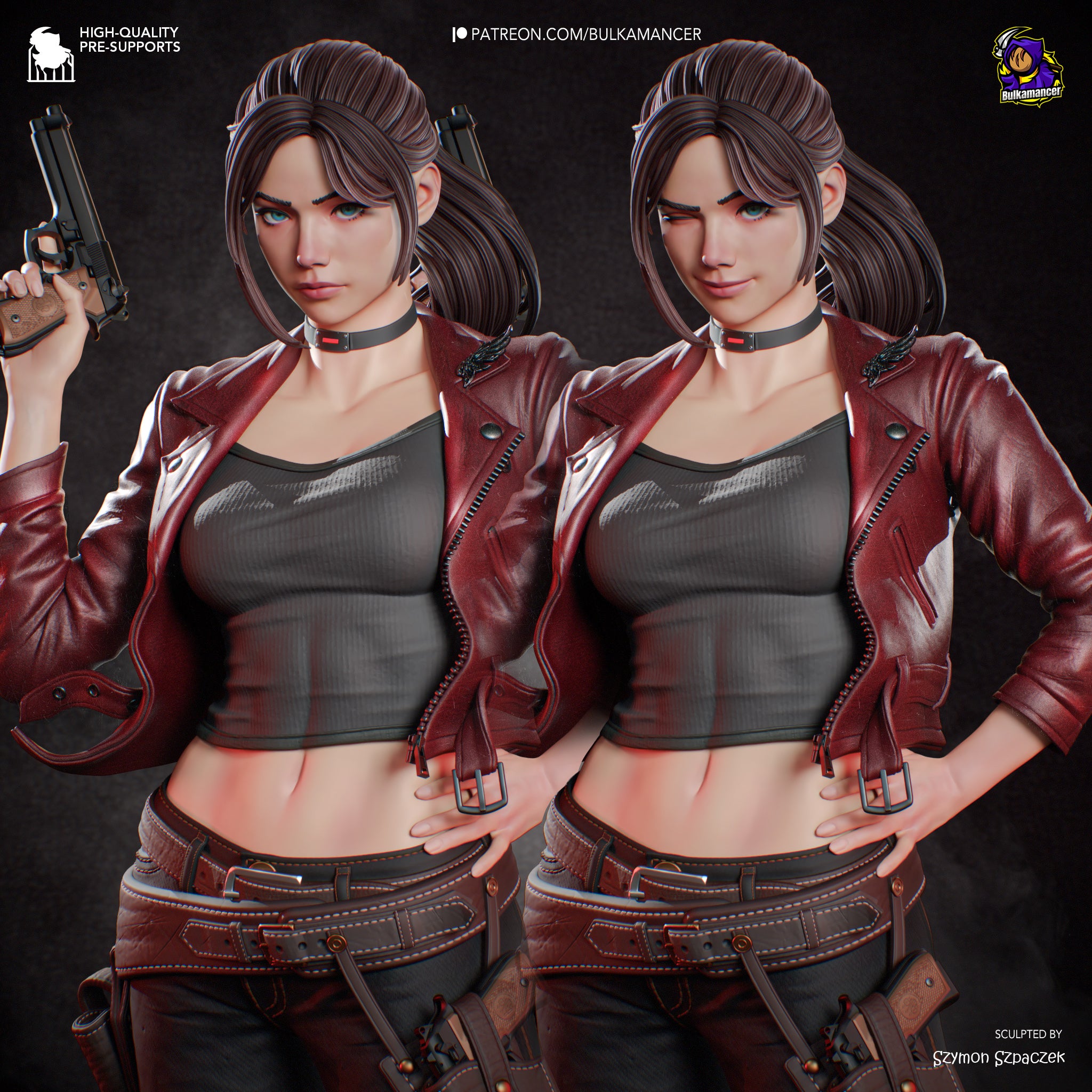 Claire Redfield Statue