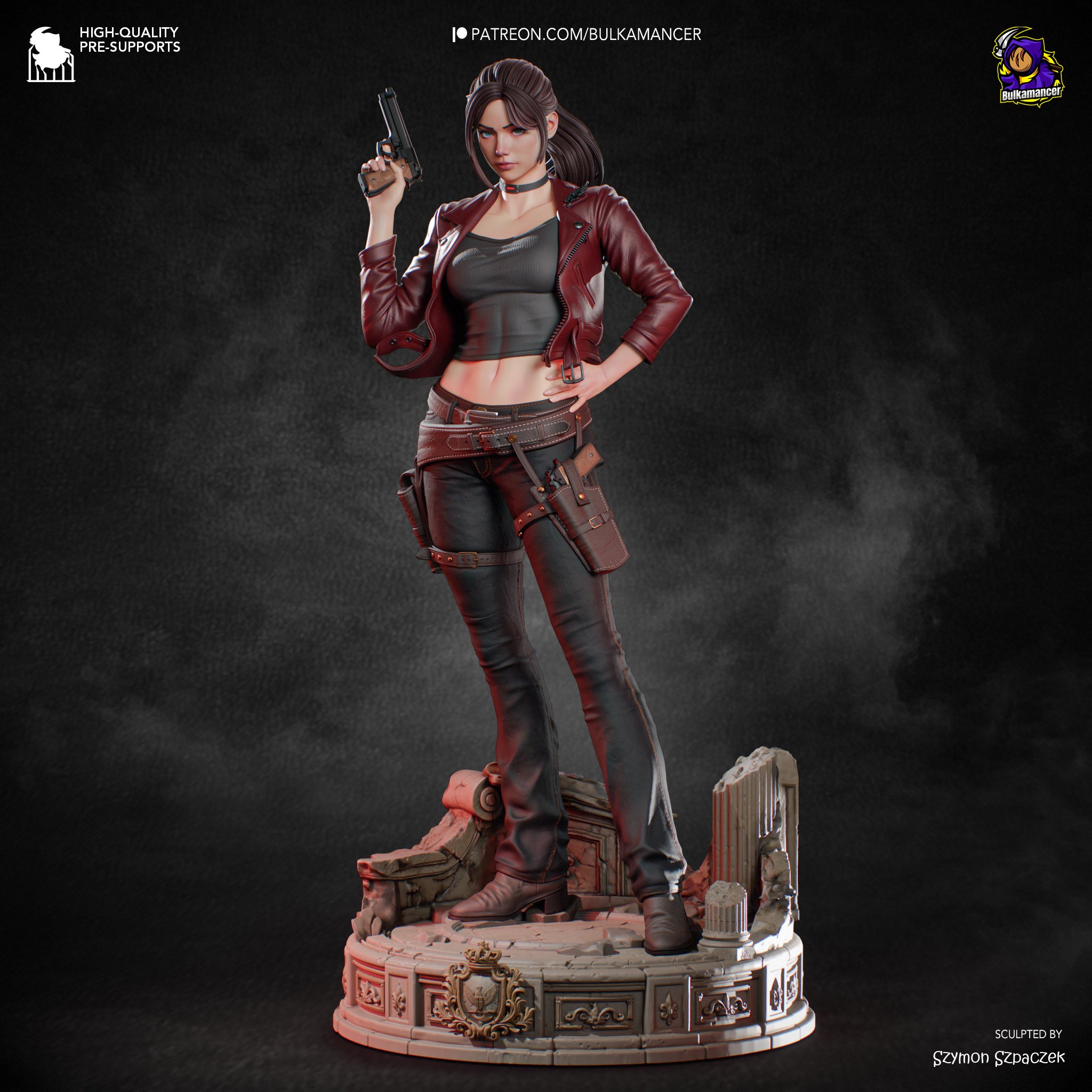 Claire Redfield Statue