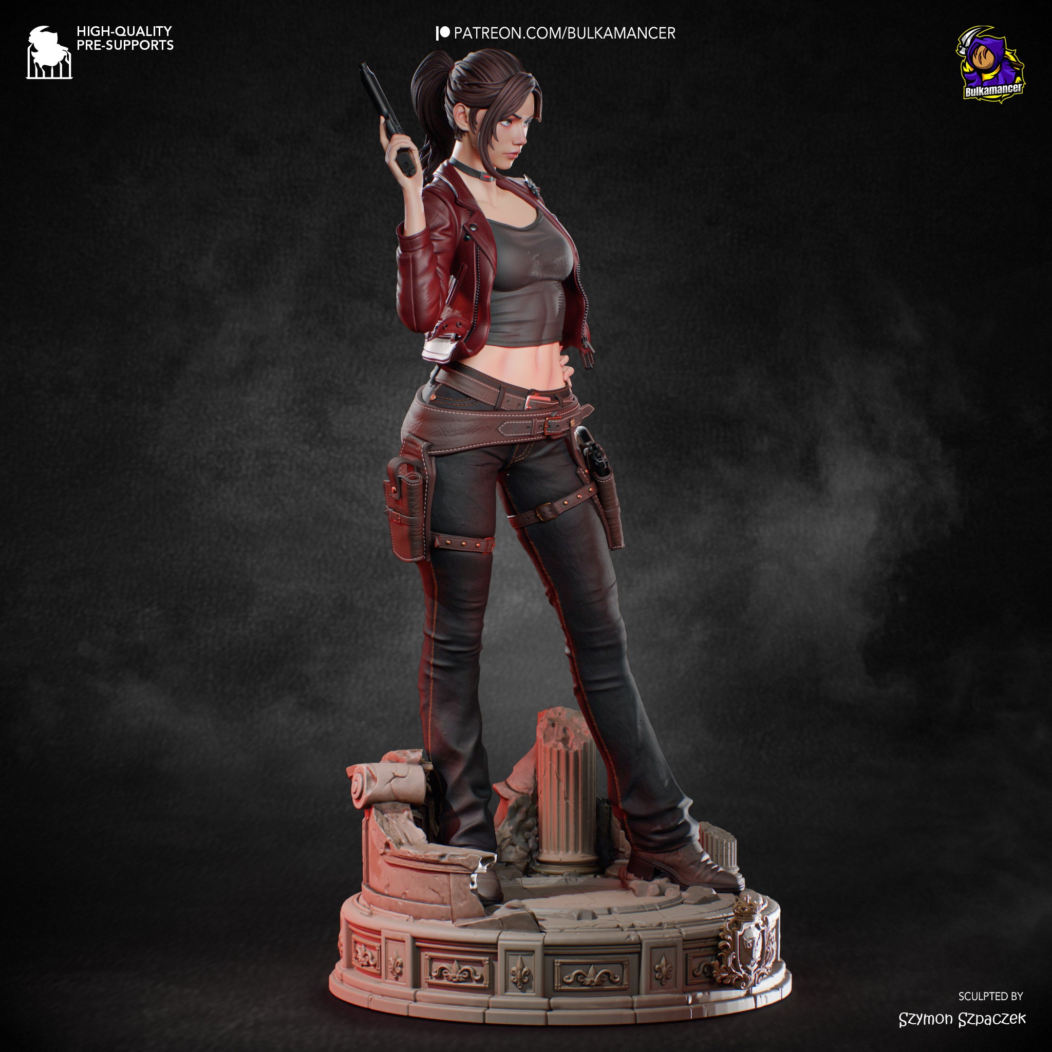 Claire Redfield Statue