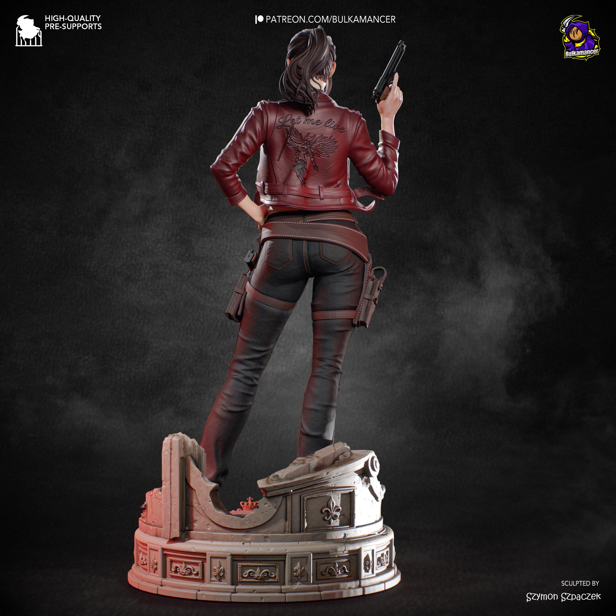 Claire Redfield Statue