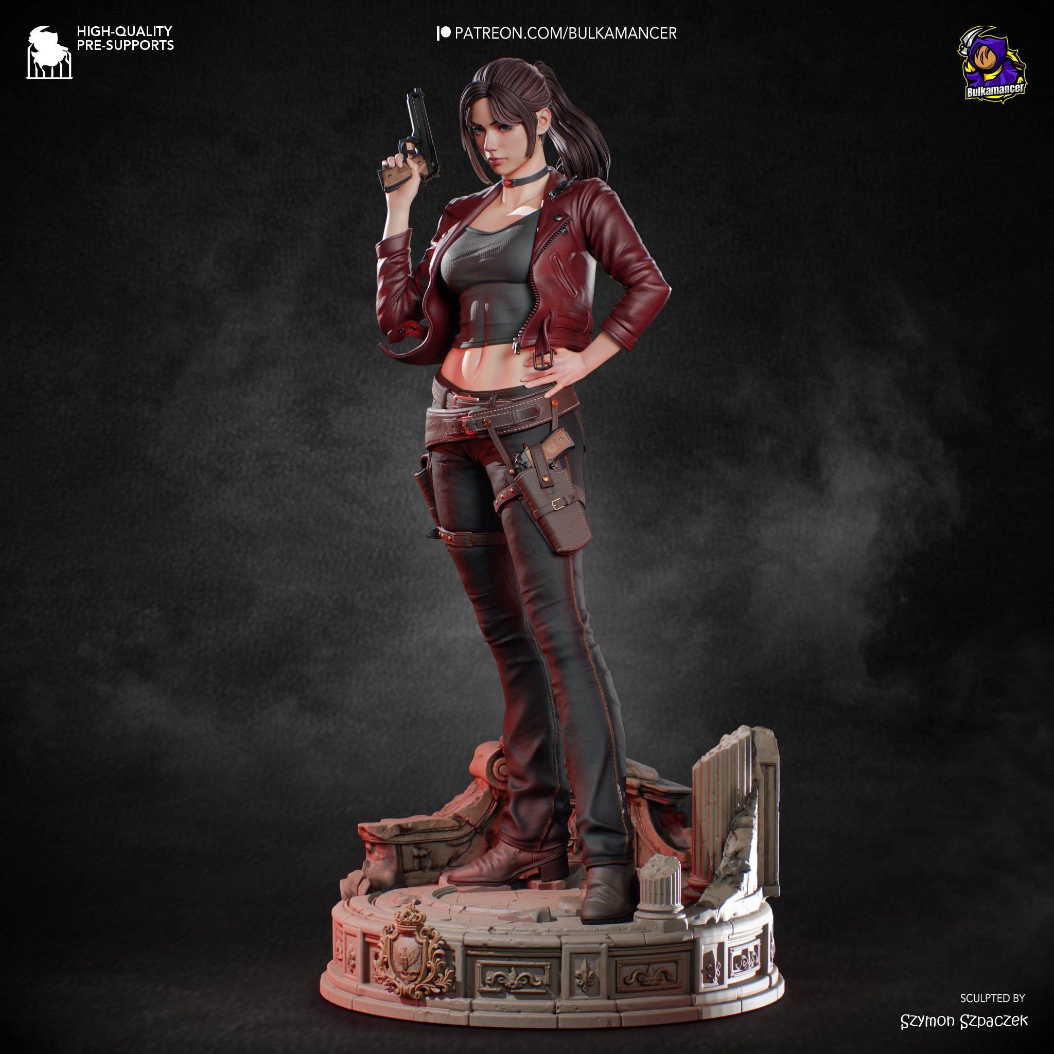 Claire Redfield Statue
