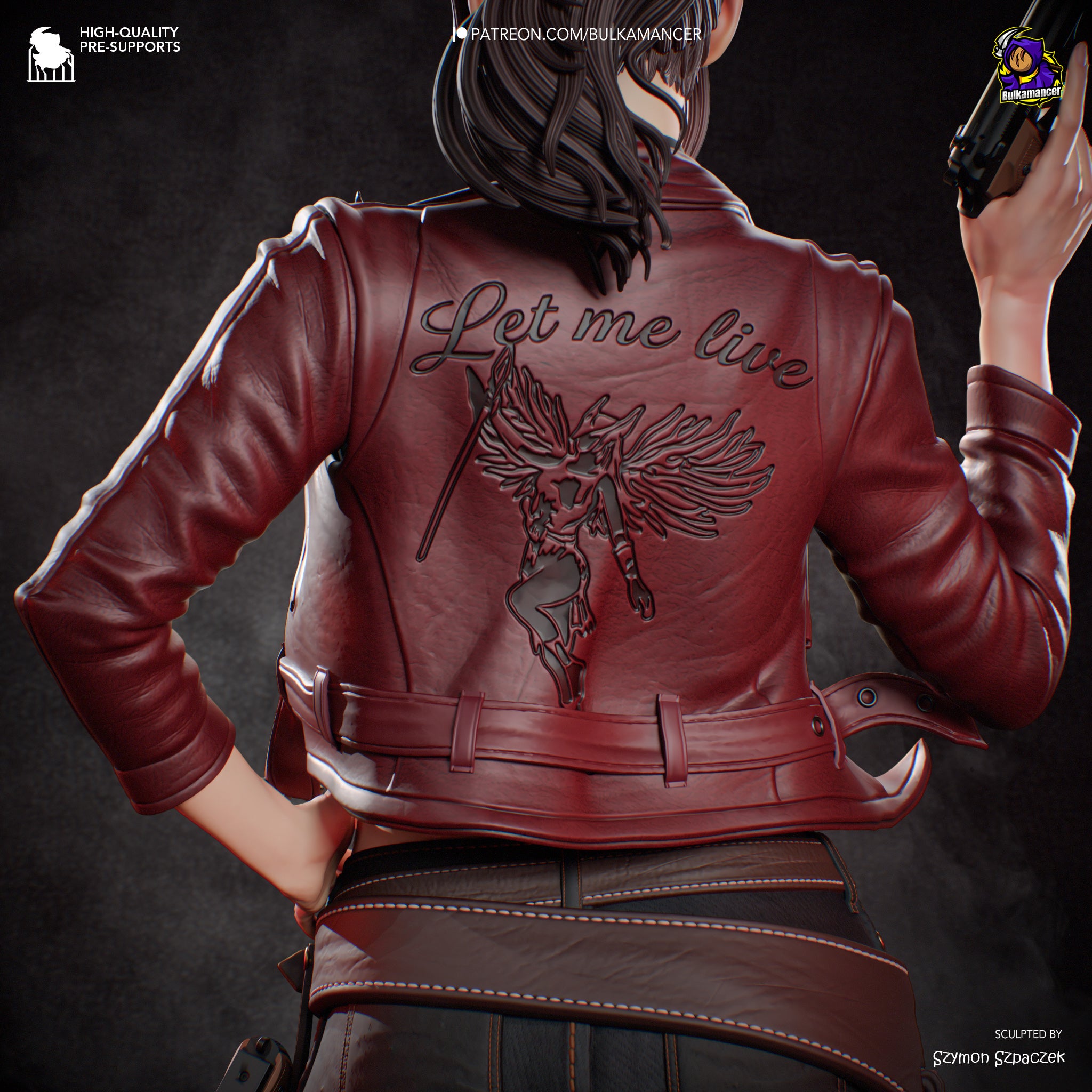 Claire Redfield Statue