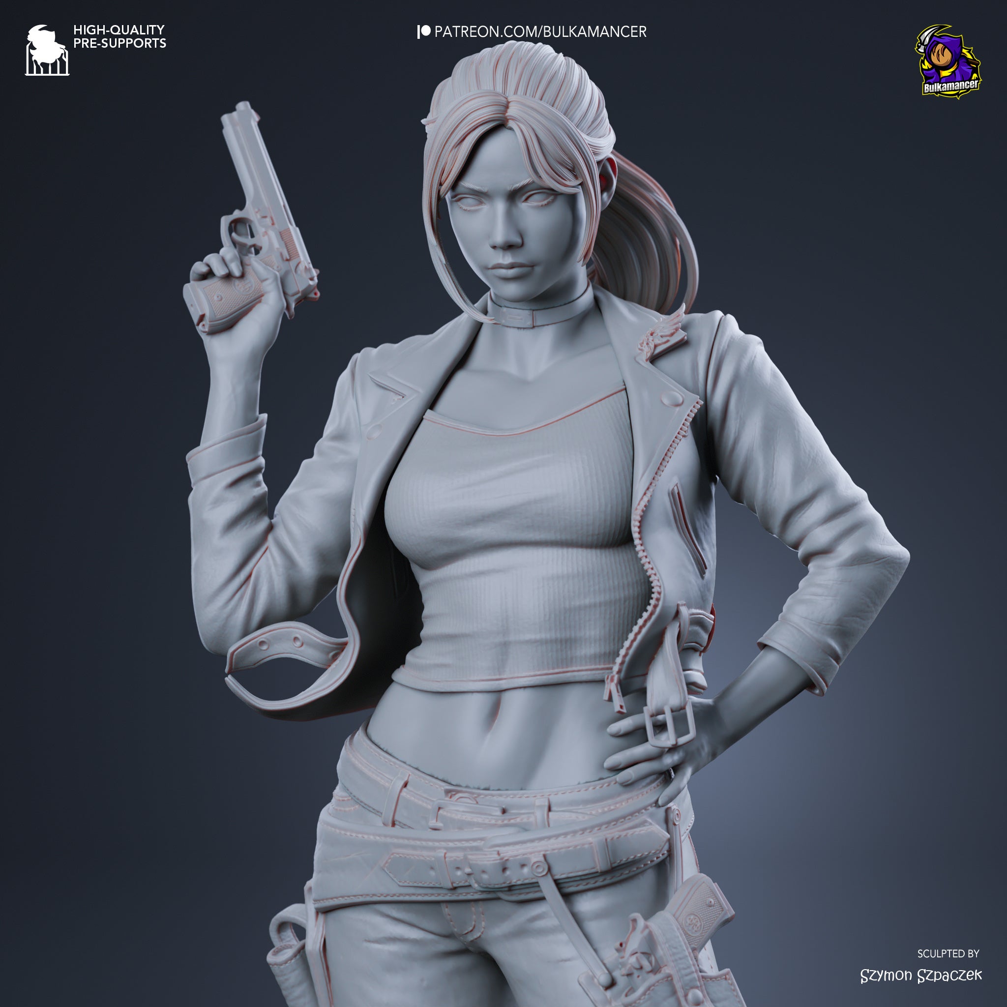 Claire Redfield Statue