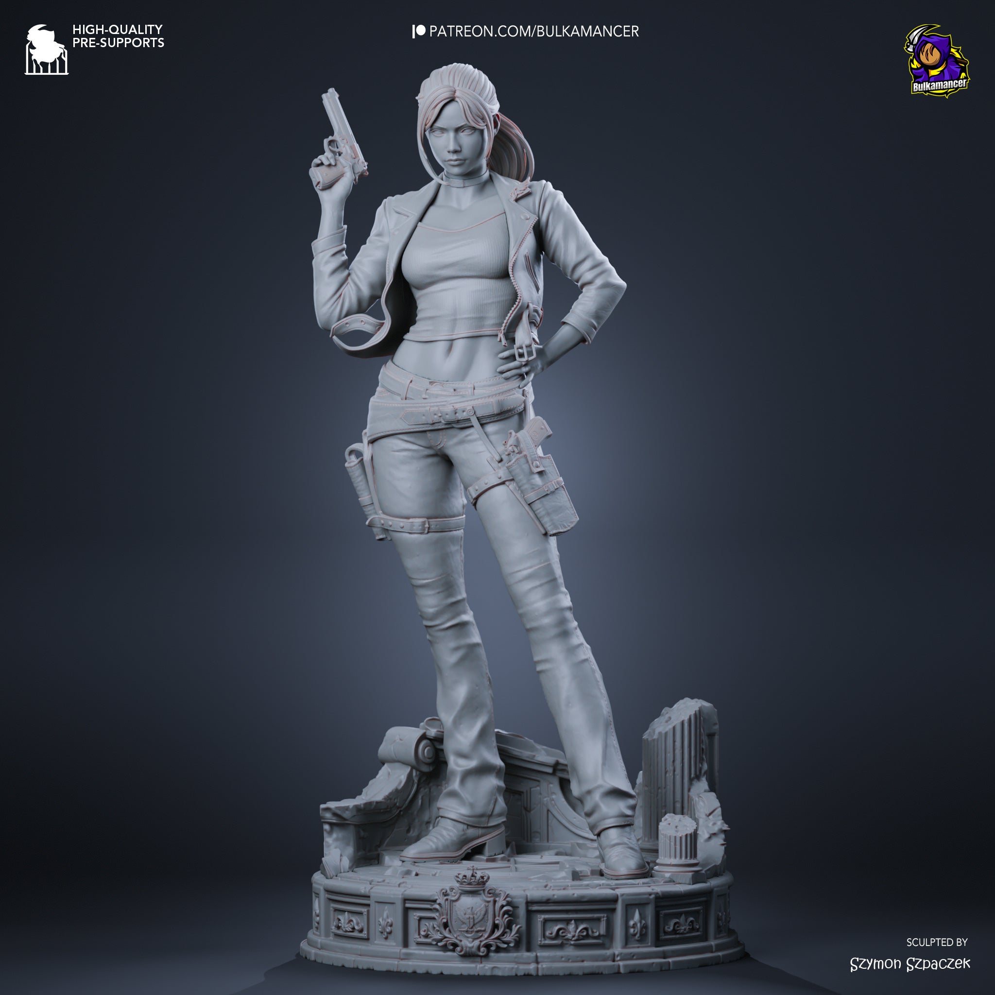 Claire Redfield Statue