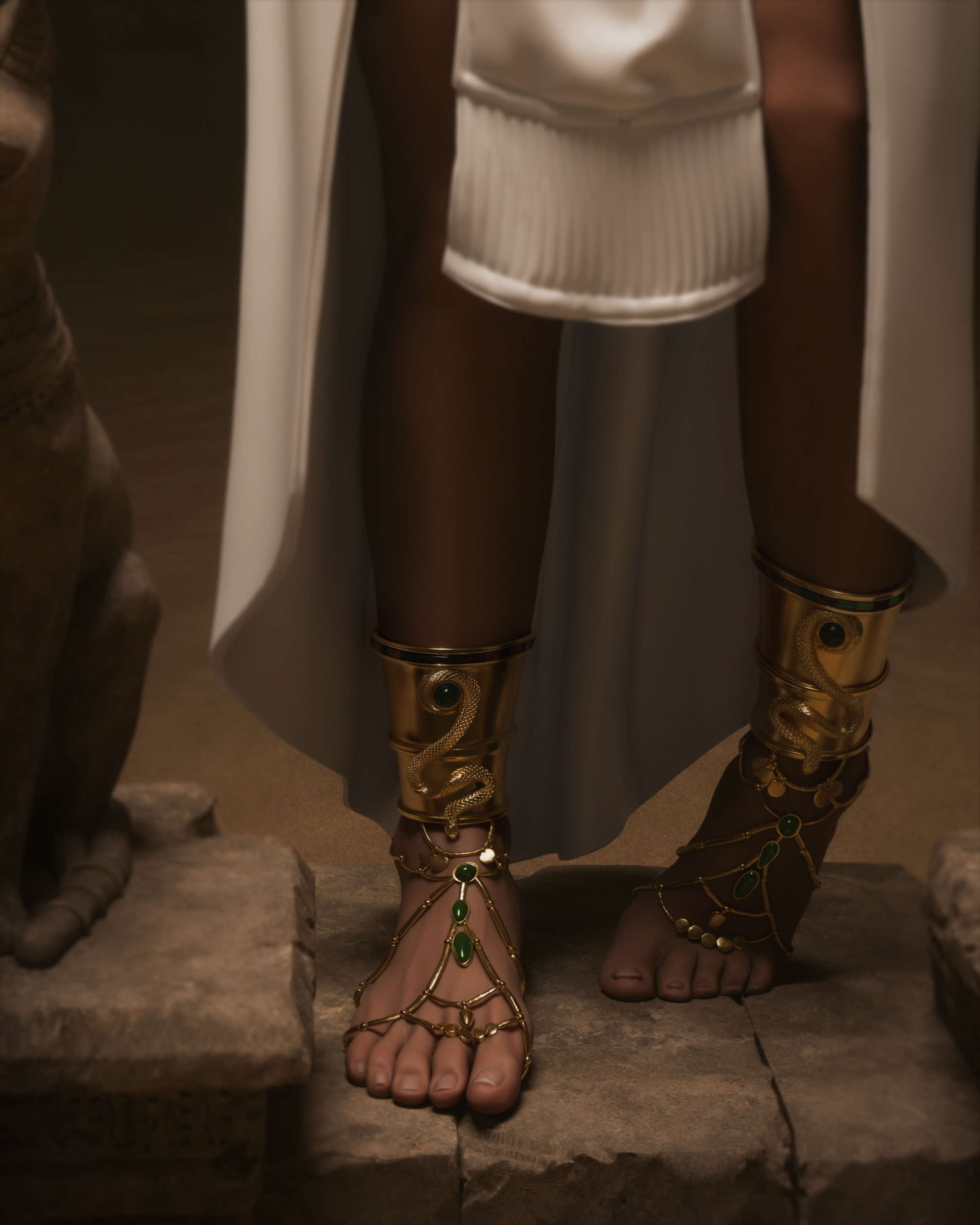 Queen of the Nile Statue