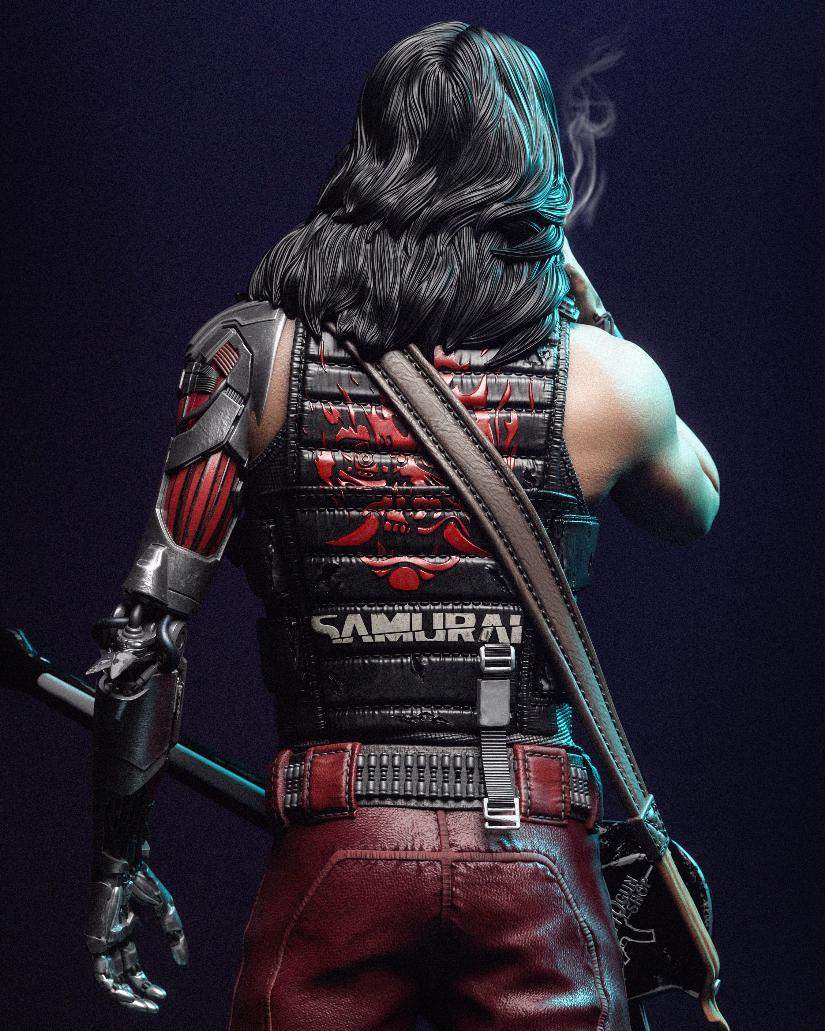 The City Legend | Maximum Detailed 12K 3D printed figure