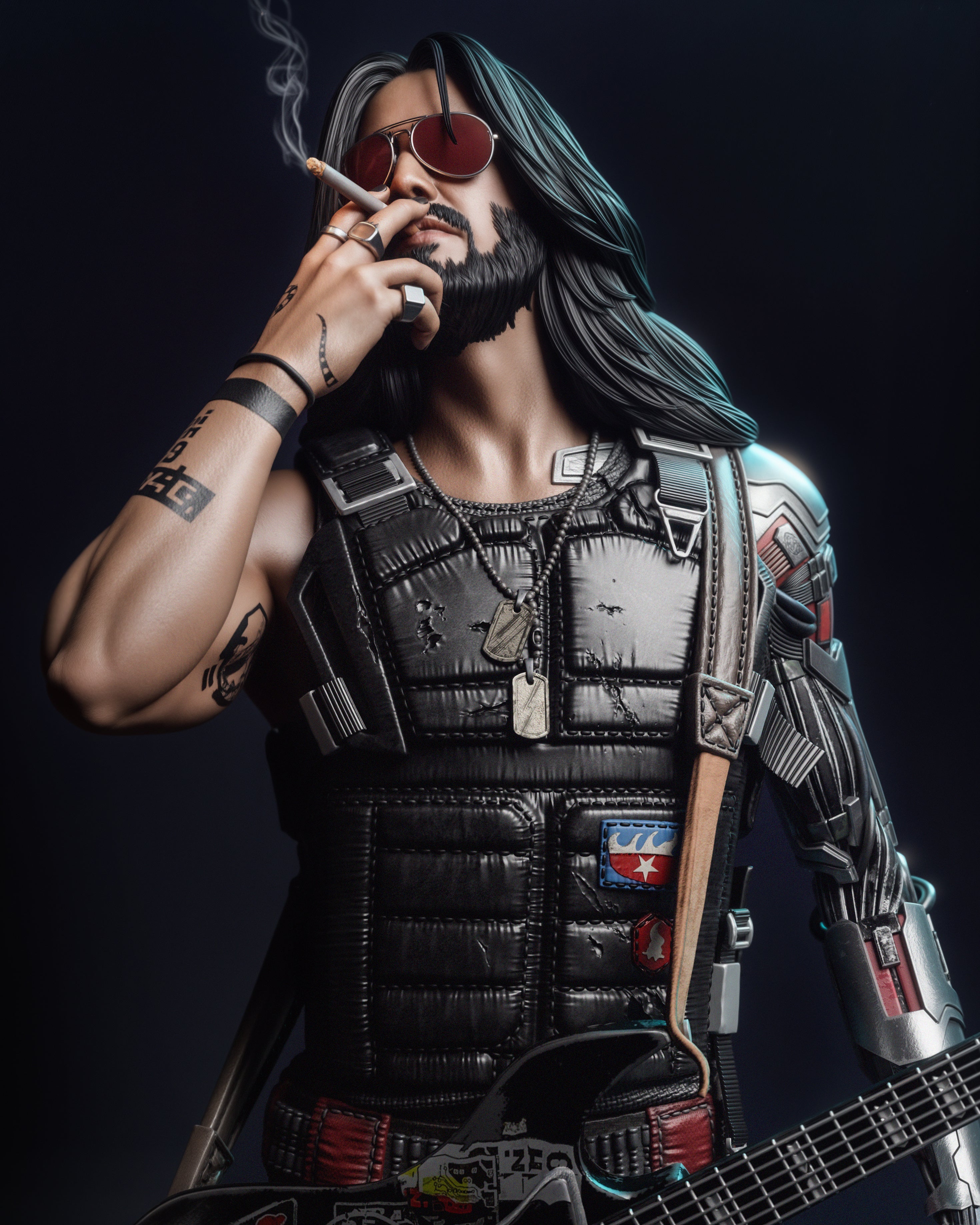 The City Legend | Maximum Detailed 12K 3D printed figure