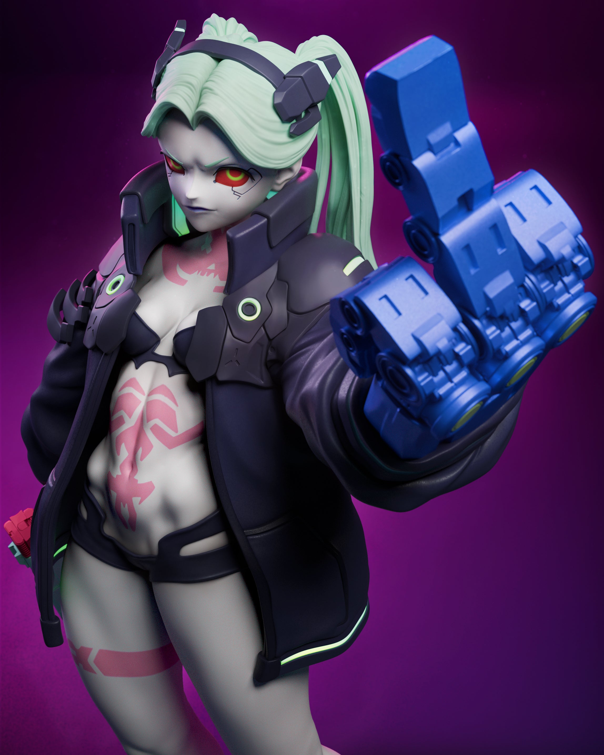 The Loose Cannon | Maximum Detailed 12K 3D printed figure