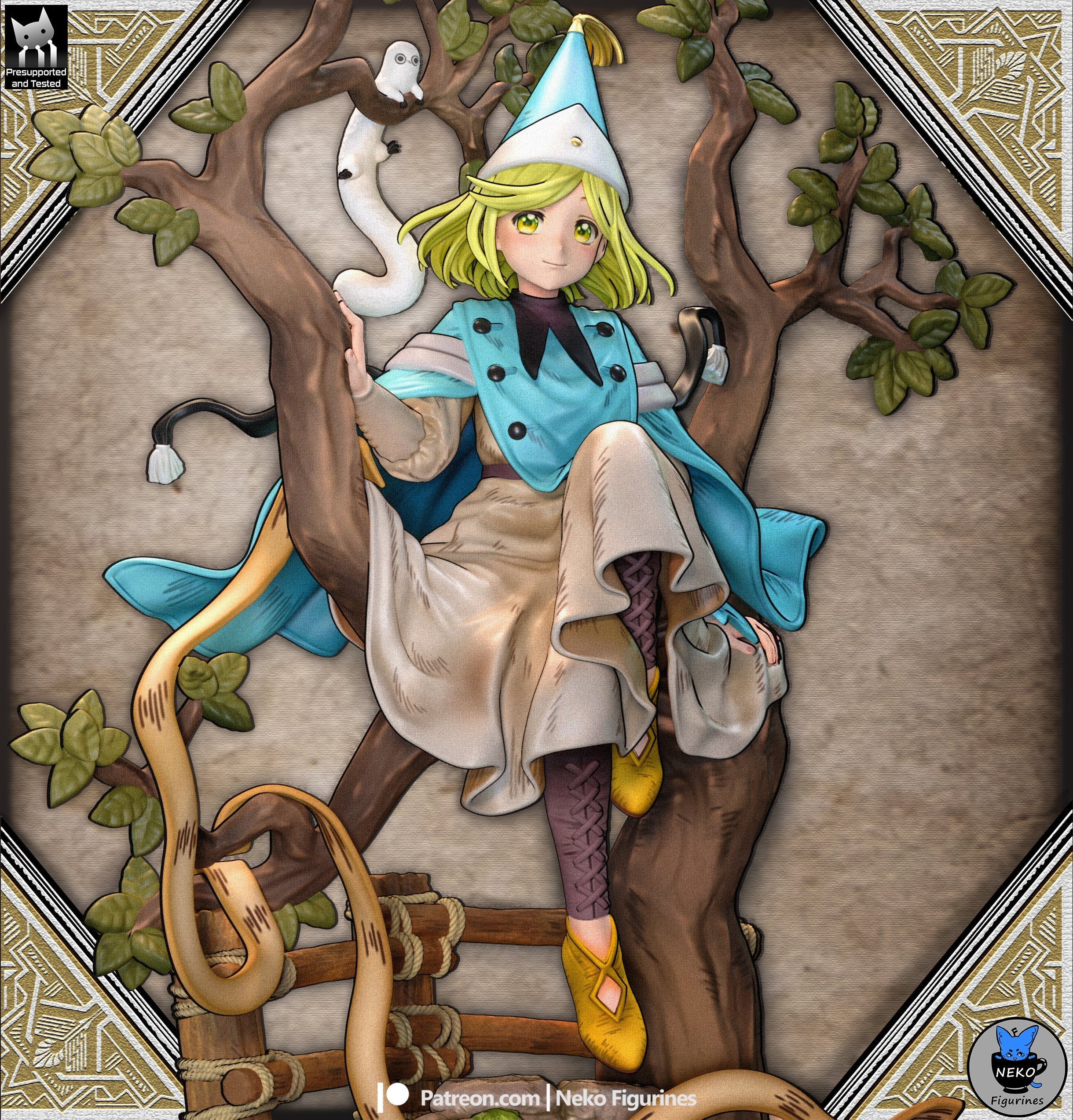 The Atelier Apprentice Statue