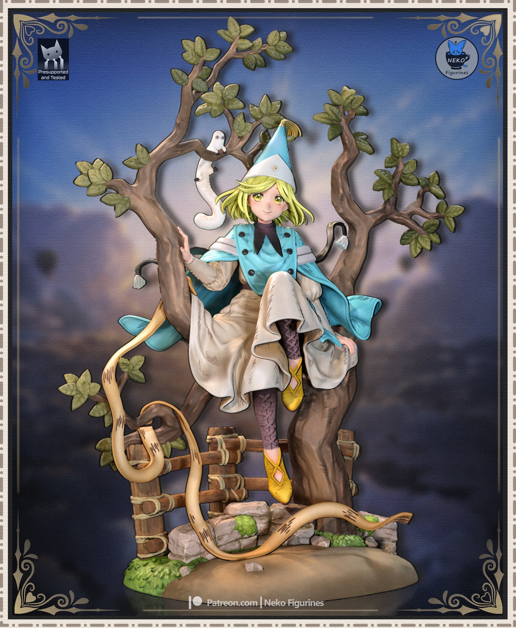 The Atelier Apprentice Statue