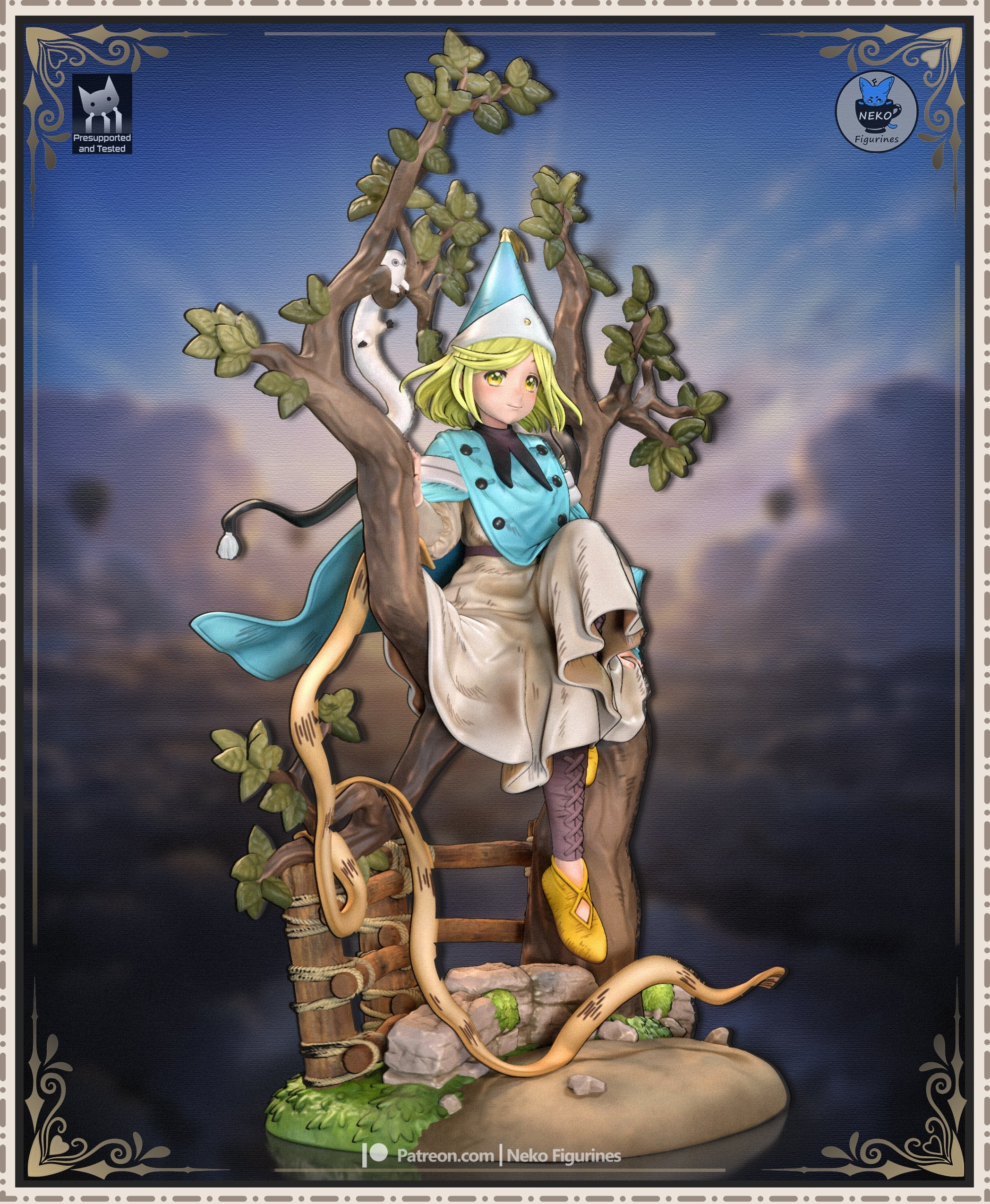 The Atelier Apprentice Statue