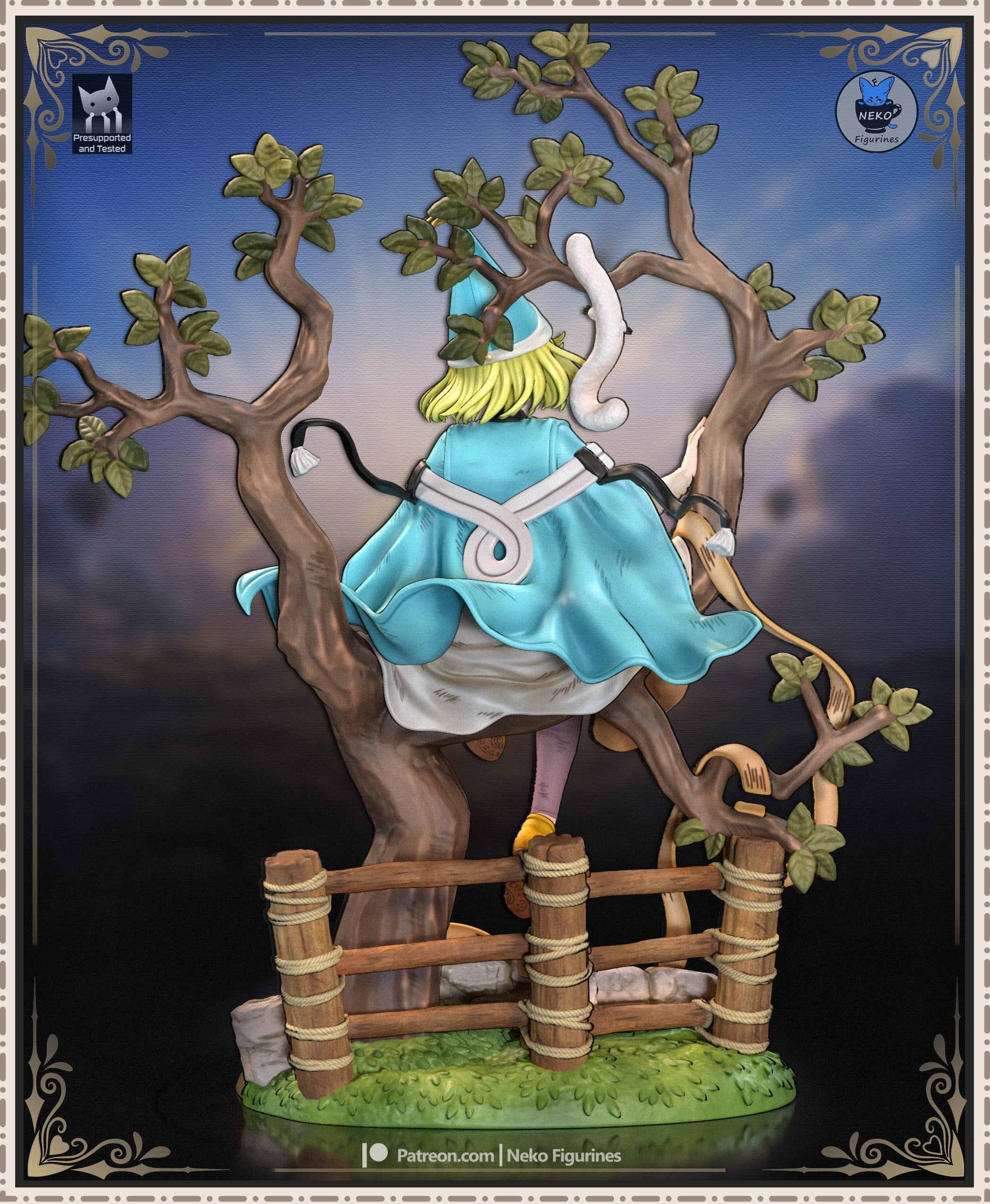 The Atelier Apprentice Statue
