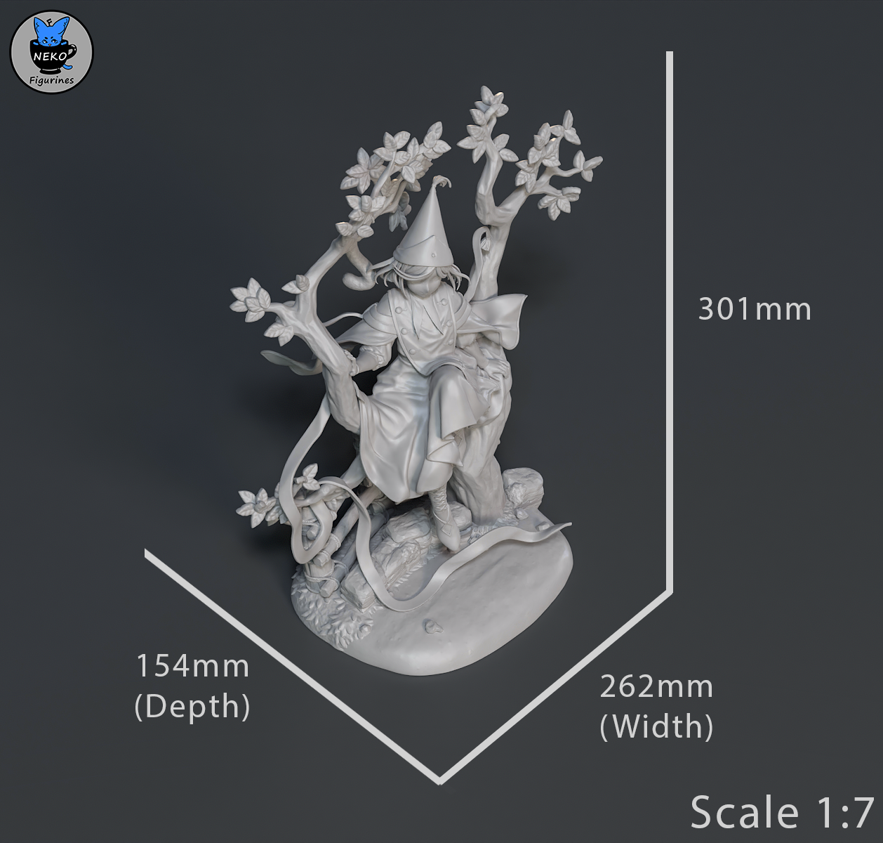 The Atelier Apprentice Statue