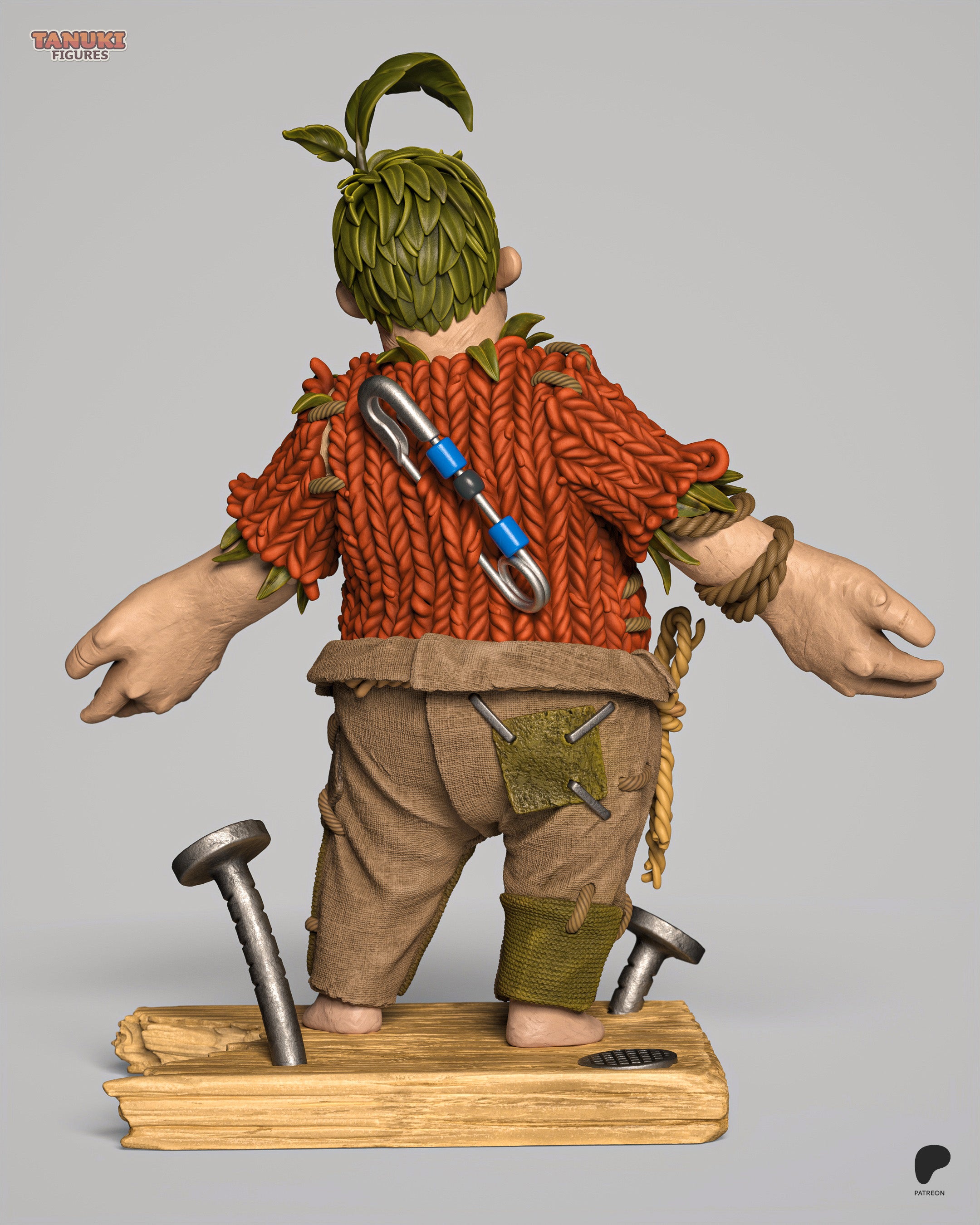 The Unwilling Doll Duo Statue