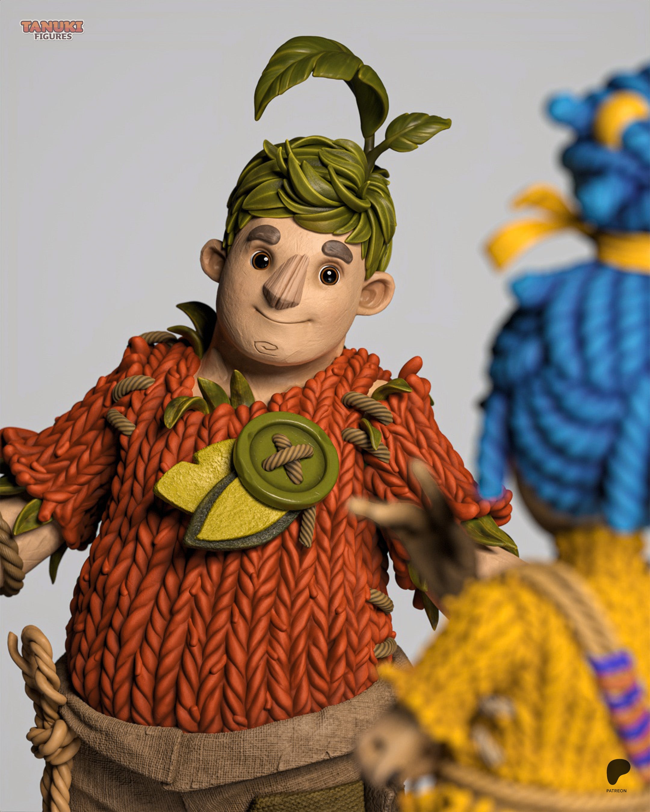 The Unwilling Doll Duo Statue