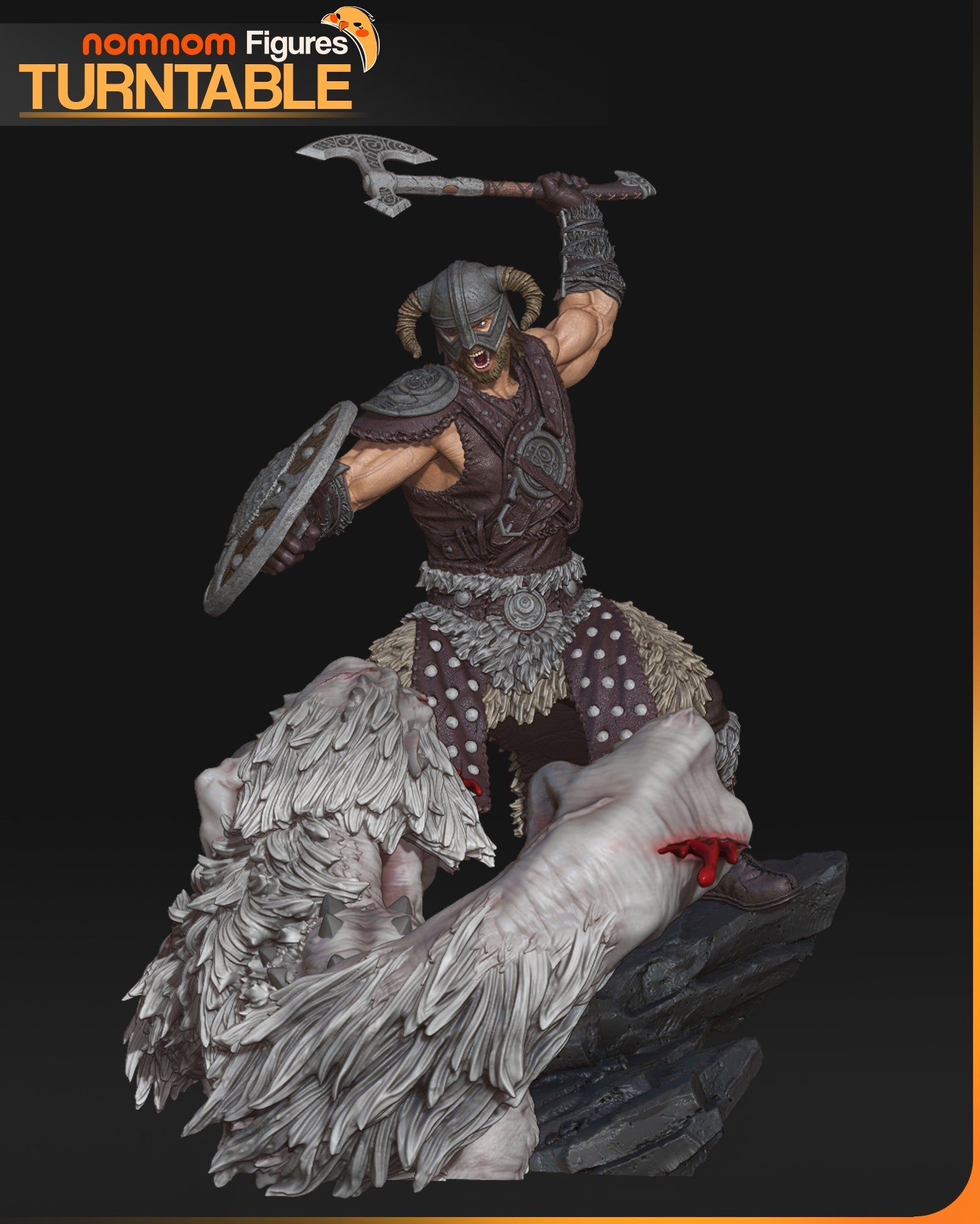 The Dragonborn Statue
