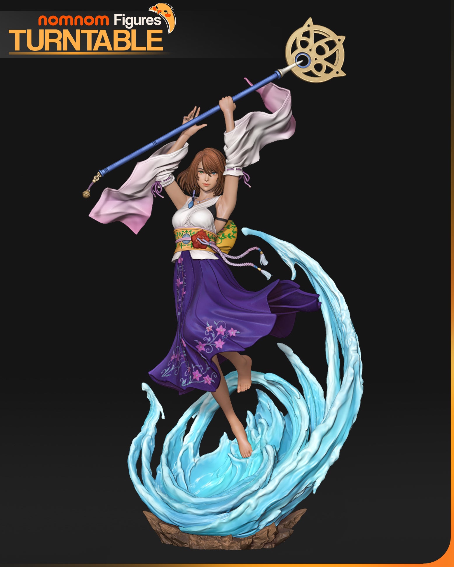 The Summoner of Spira | Maximum Detailed 12K 3D printed figure