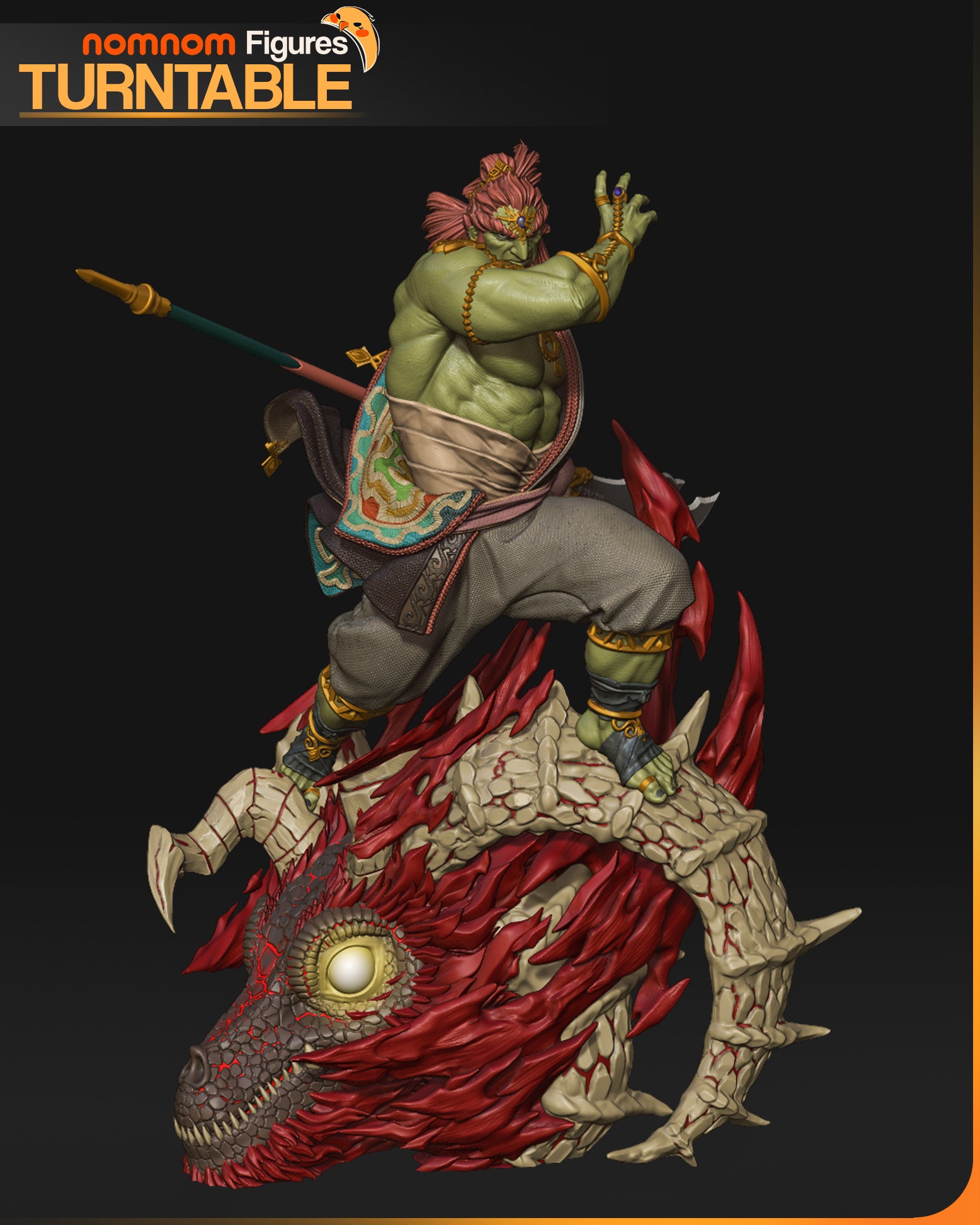 The Demon King | Maximum Detailed 12K 3D printed figure