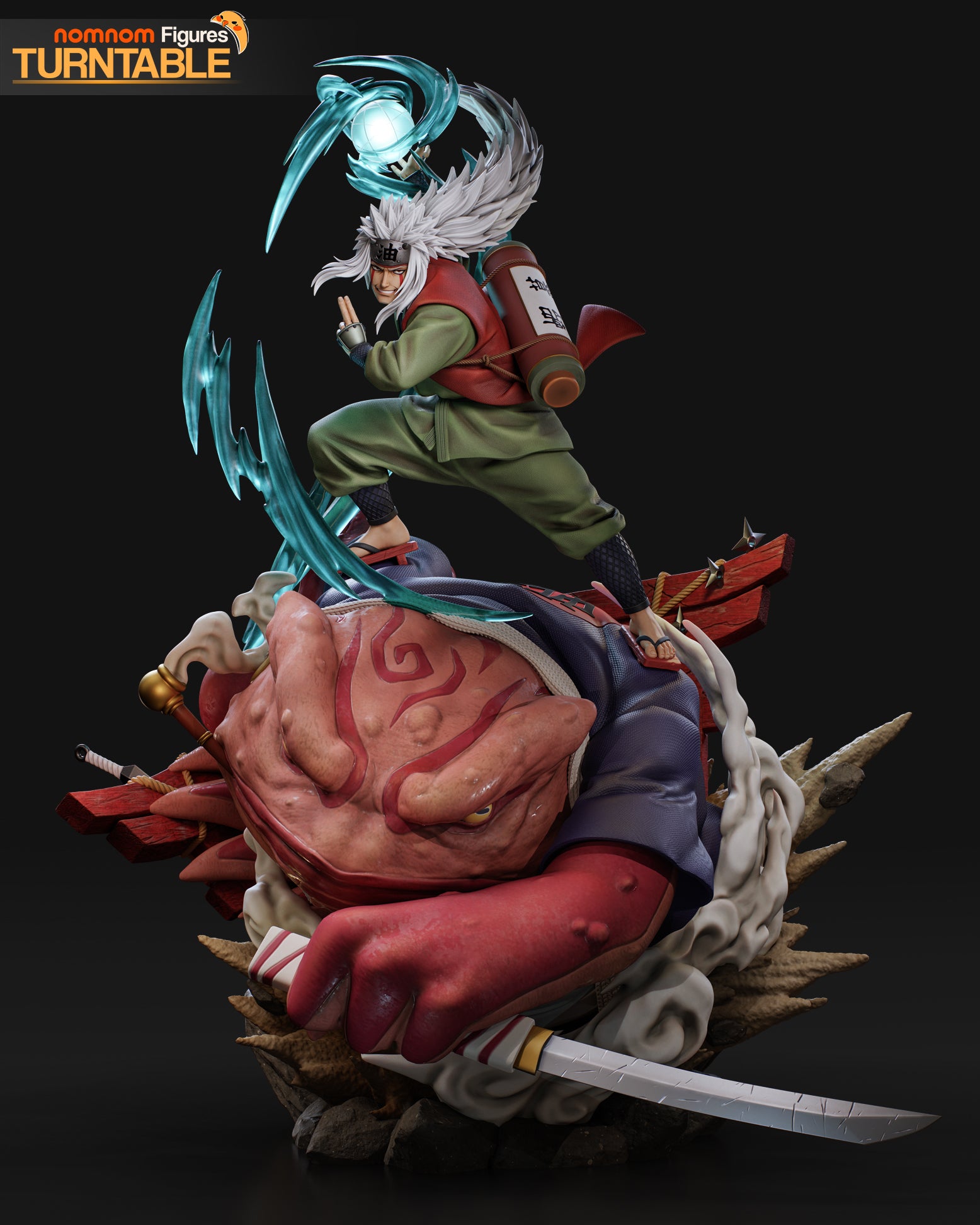 Jiraiya The Toad Sage Statue