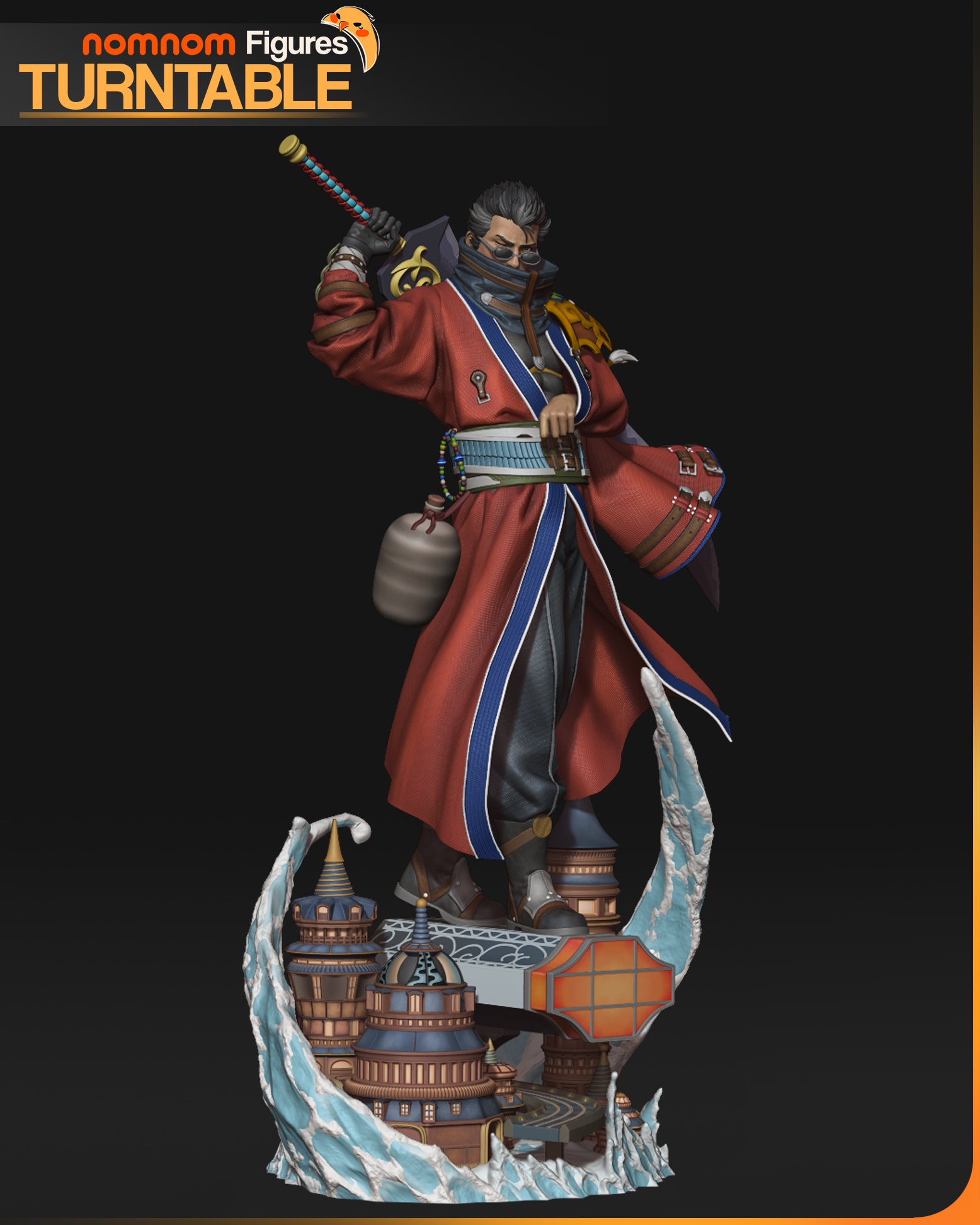 Legendary Guardian of Spira Statue