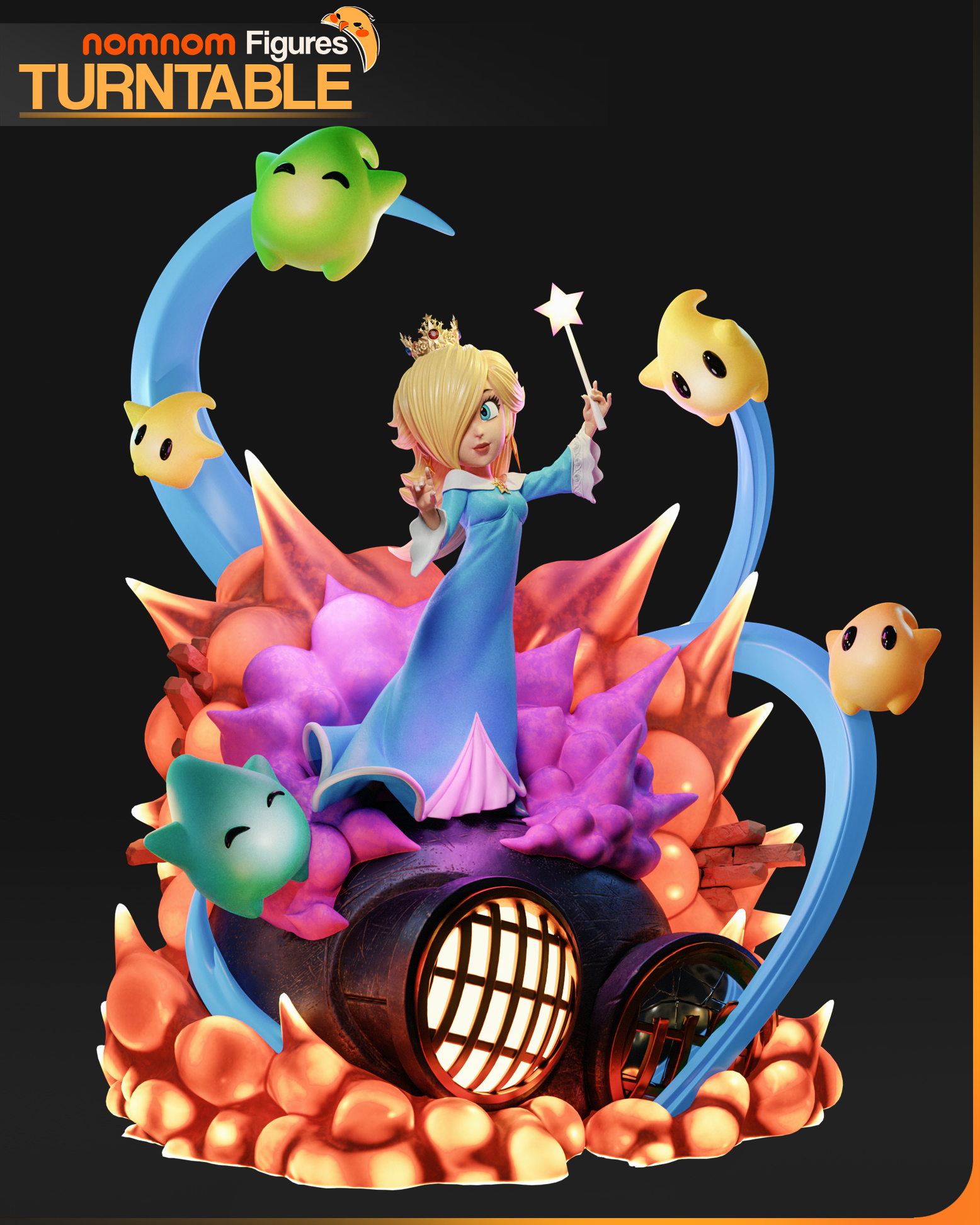 Princess Rosalina Statue