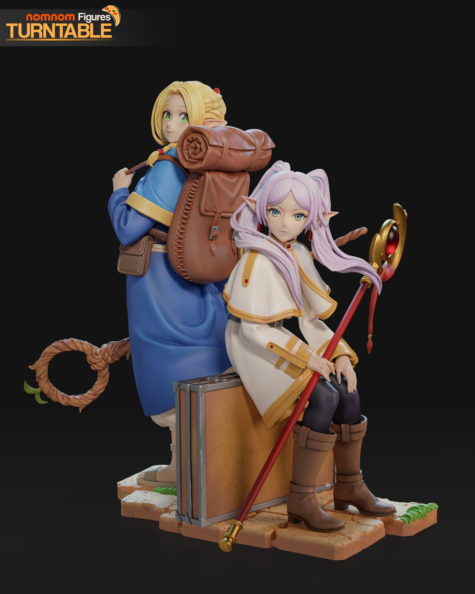 Marcille x Frieren Statue