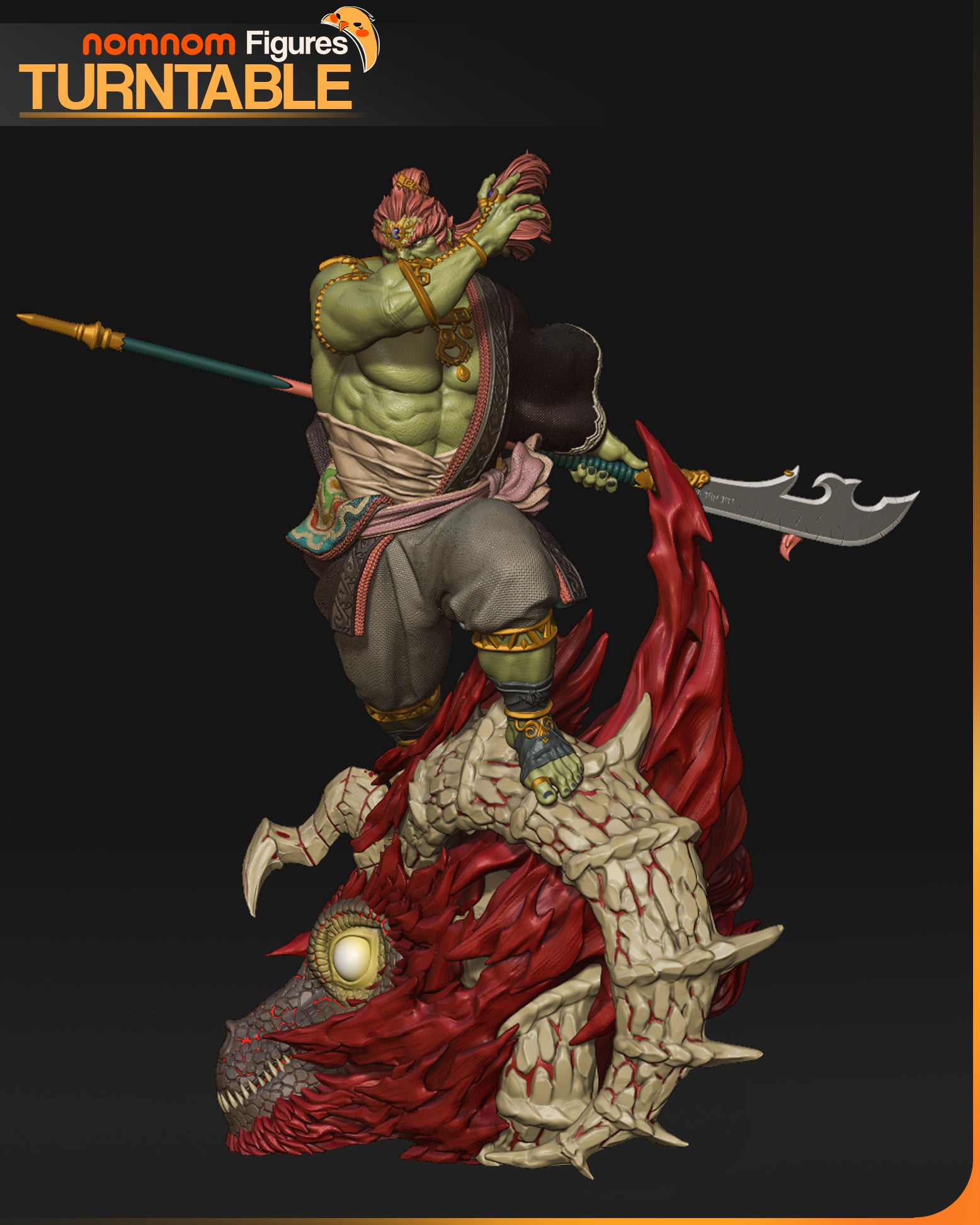 The Demon King | Maximum Detailed 12K 3D printed figure