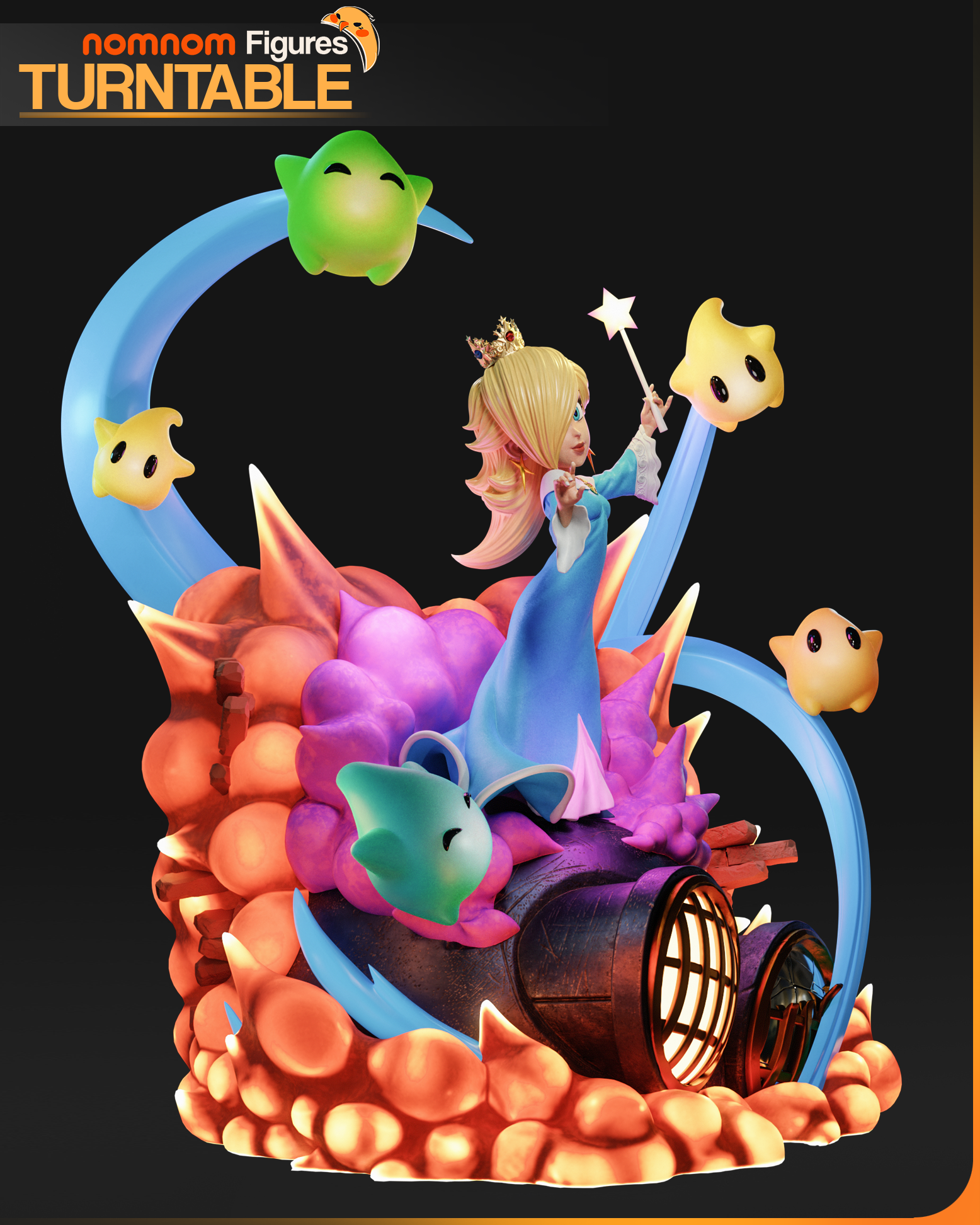 Princess Rosalina Statue