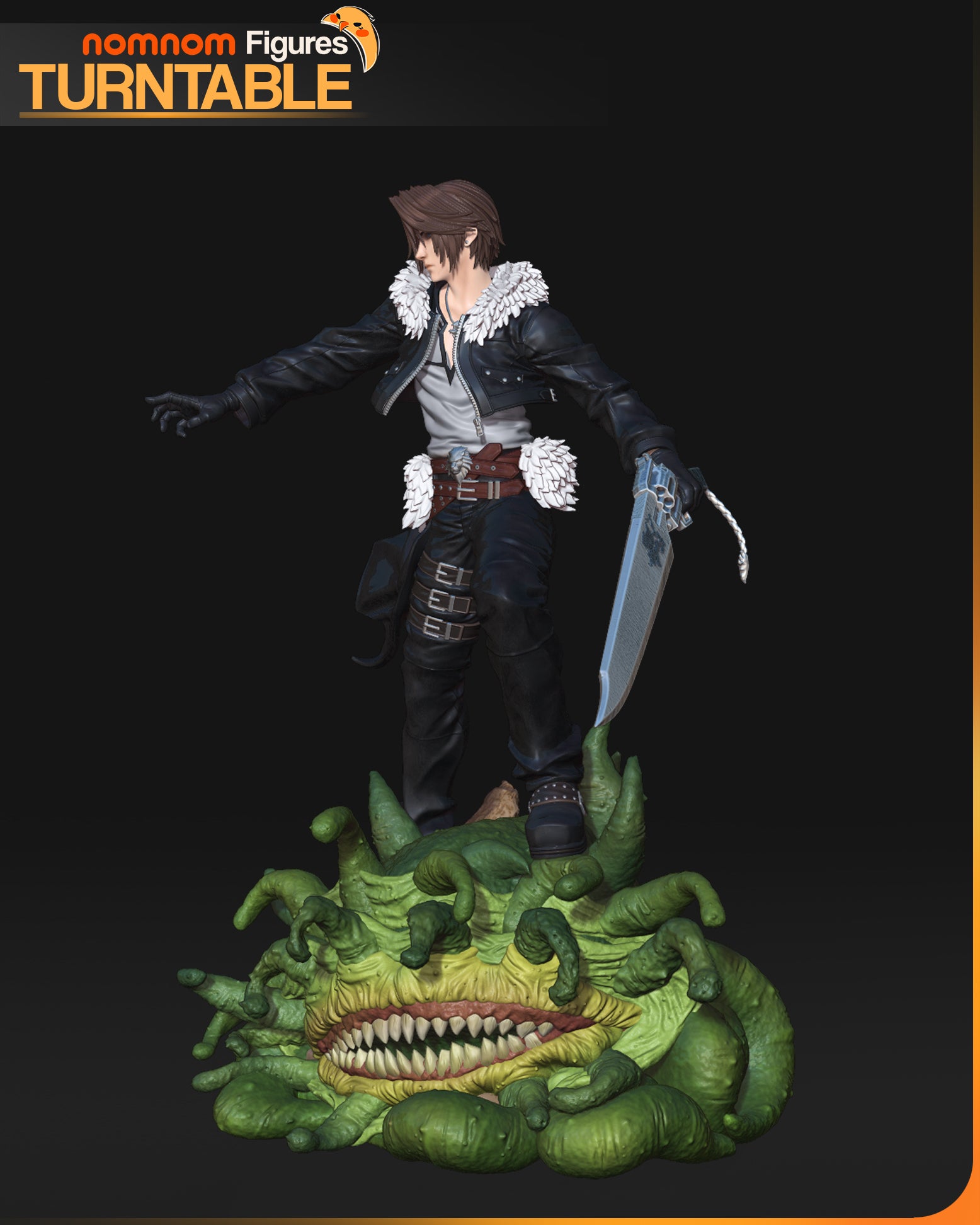 The Gunblade Prodigy | Maximum Detailed 12K 3D printed figure